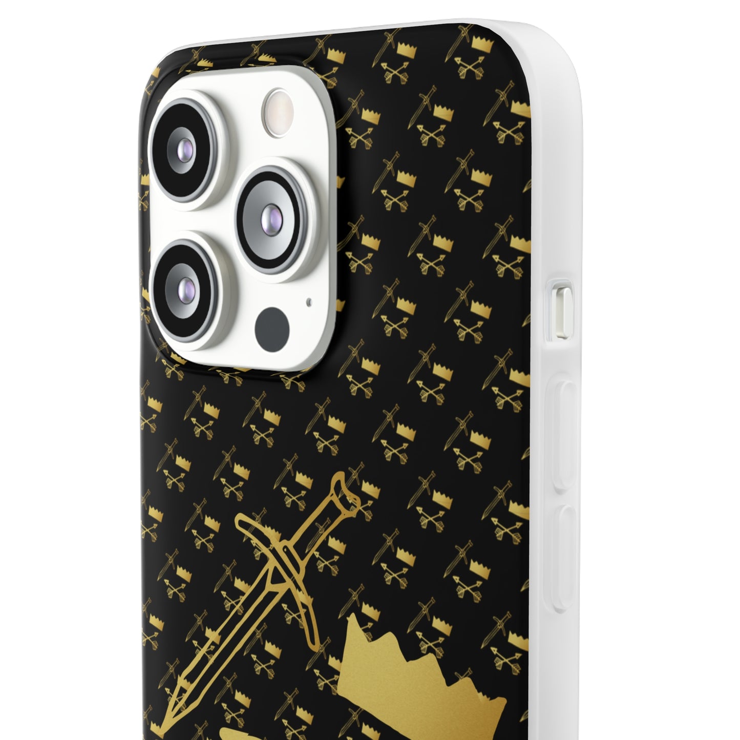 Gold and Bold Warrior - Flexi  Phone Cases