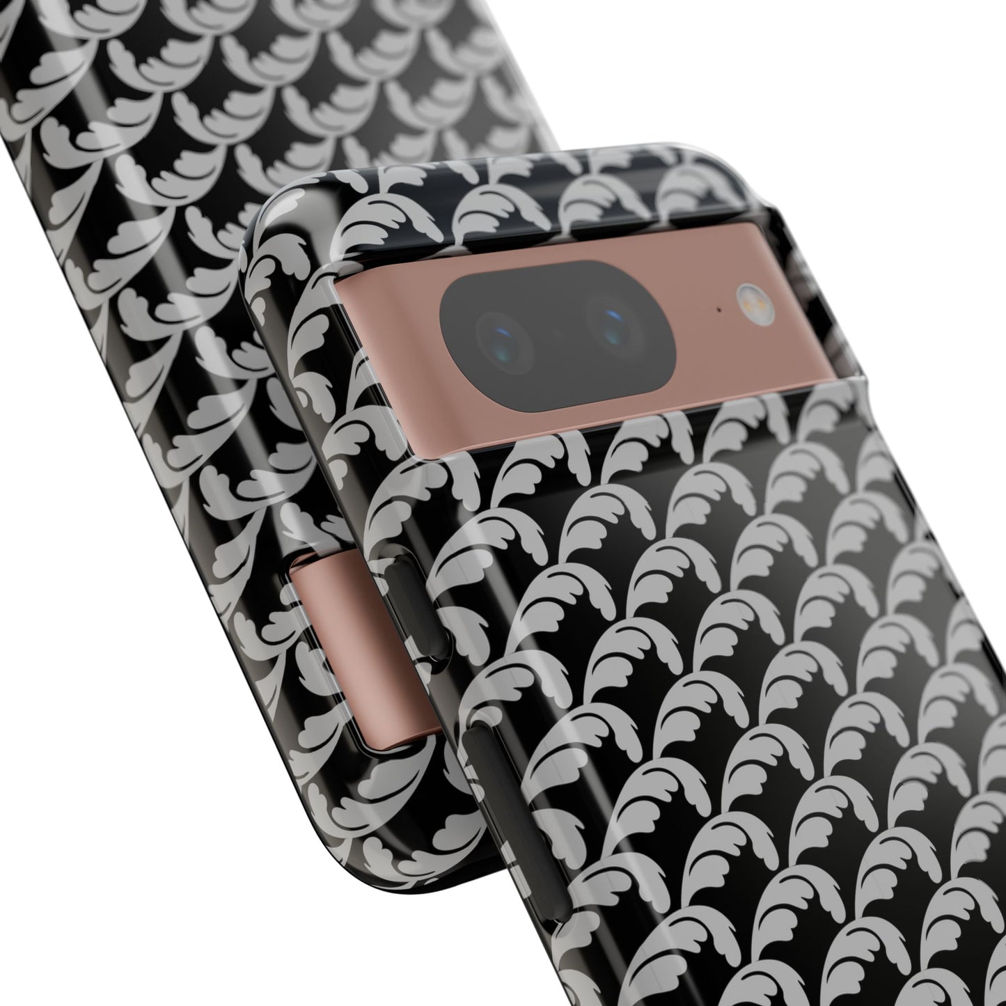 Beautiful Beloved One Flourish (black/silver) - Tough Phone Cases
