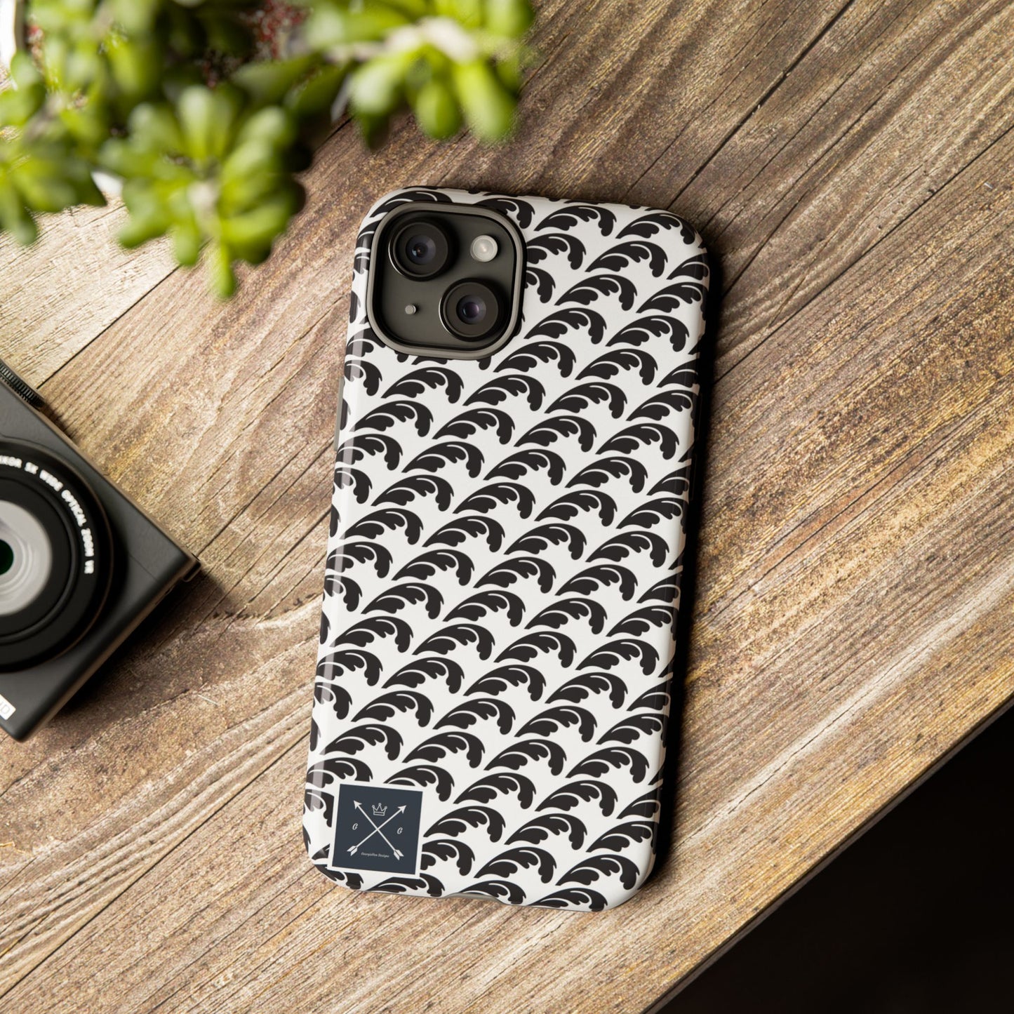Beautiful Beloved One Flourish (black/white) - Tough Phone Cases