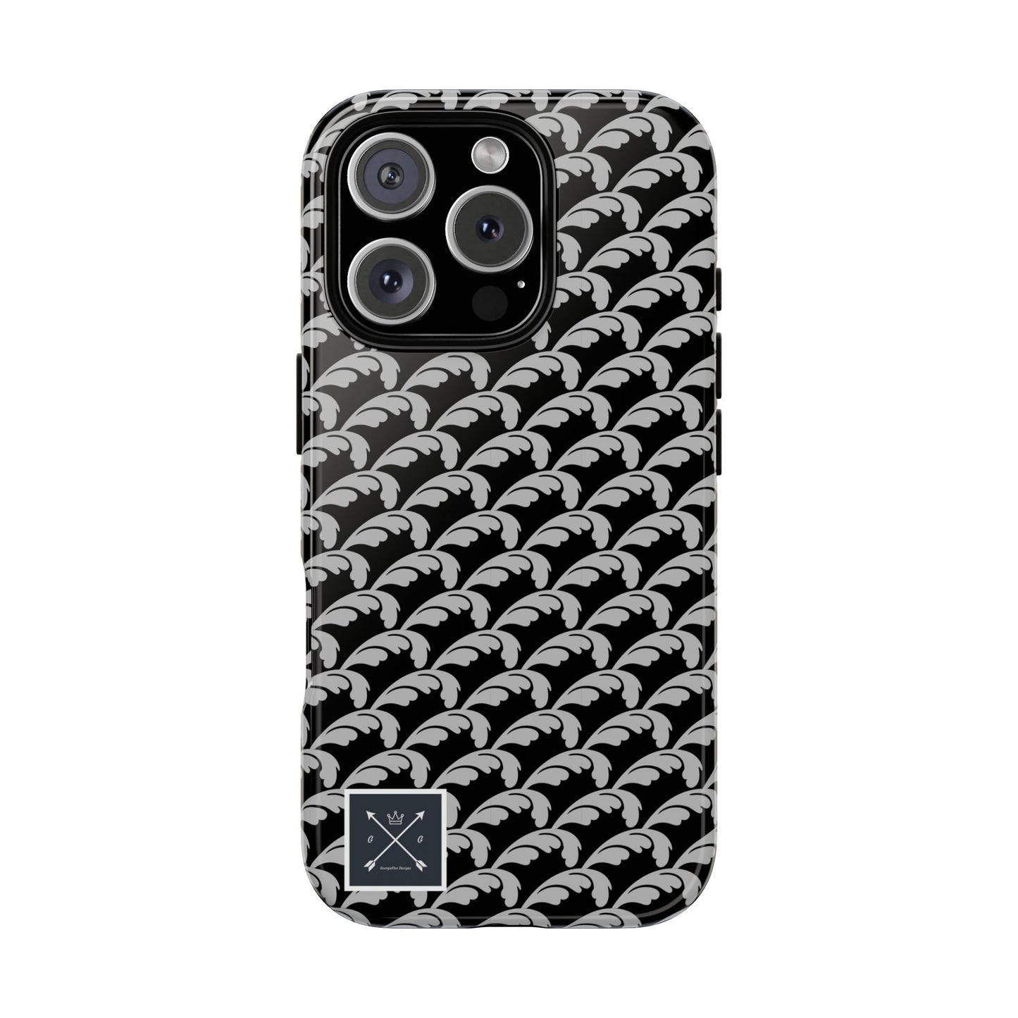 Beautiful Beloved One Flourish (black/silver) - Tough Phone Cases