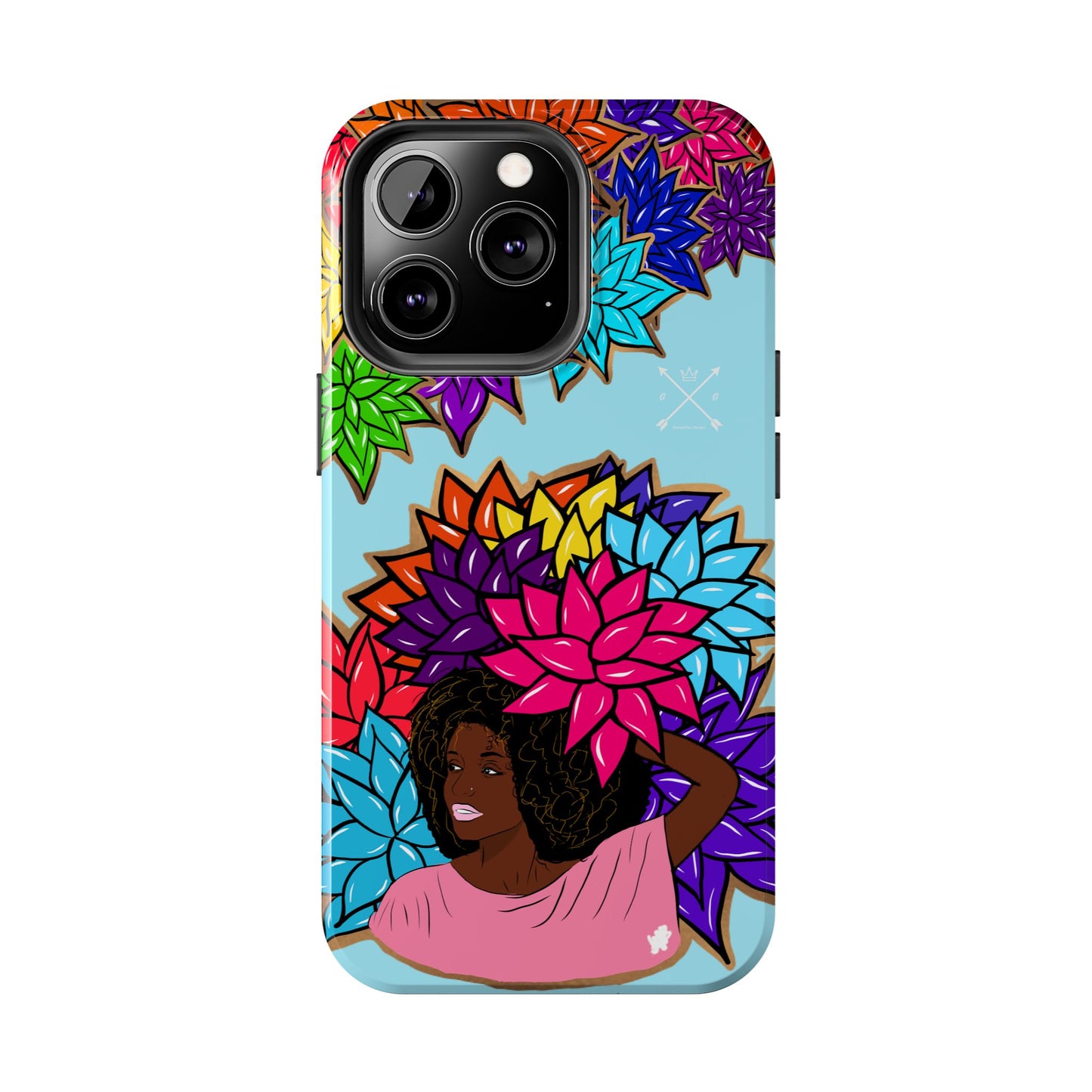 Beauty with Flowers - Tough Phone Cases