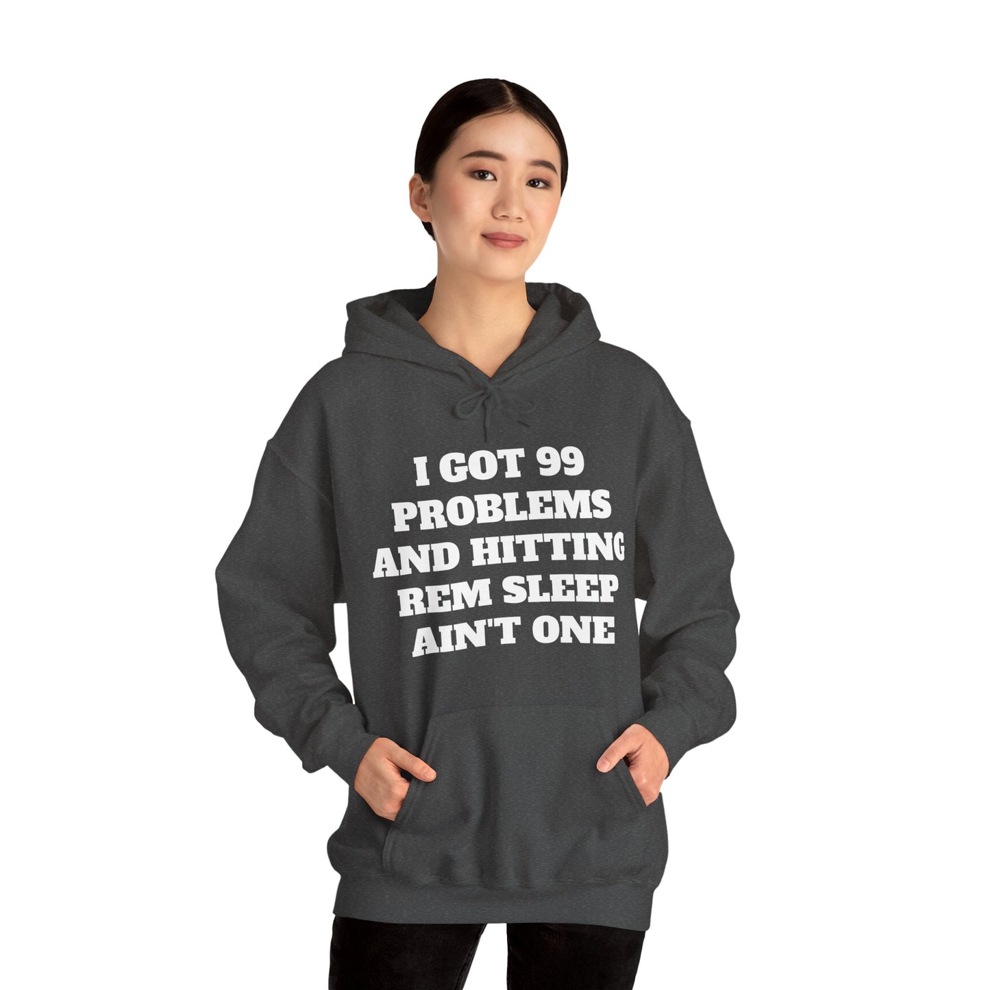 I Got 99 Problems/Narcolepsy Sucks - Unisex Heavy Blend™- Hooded Sweatshirt