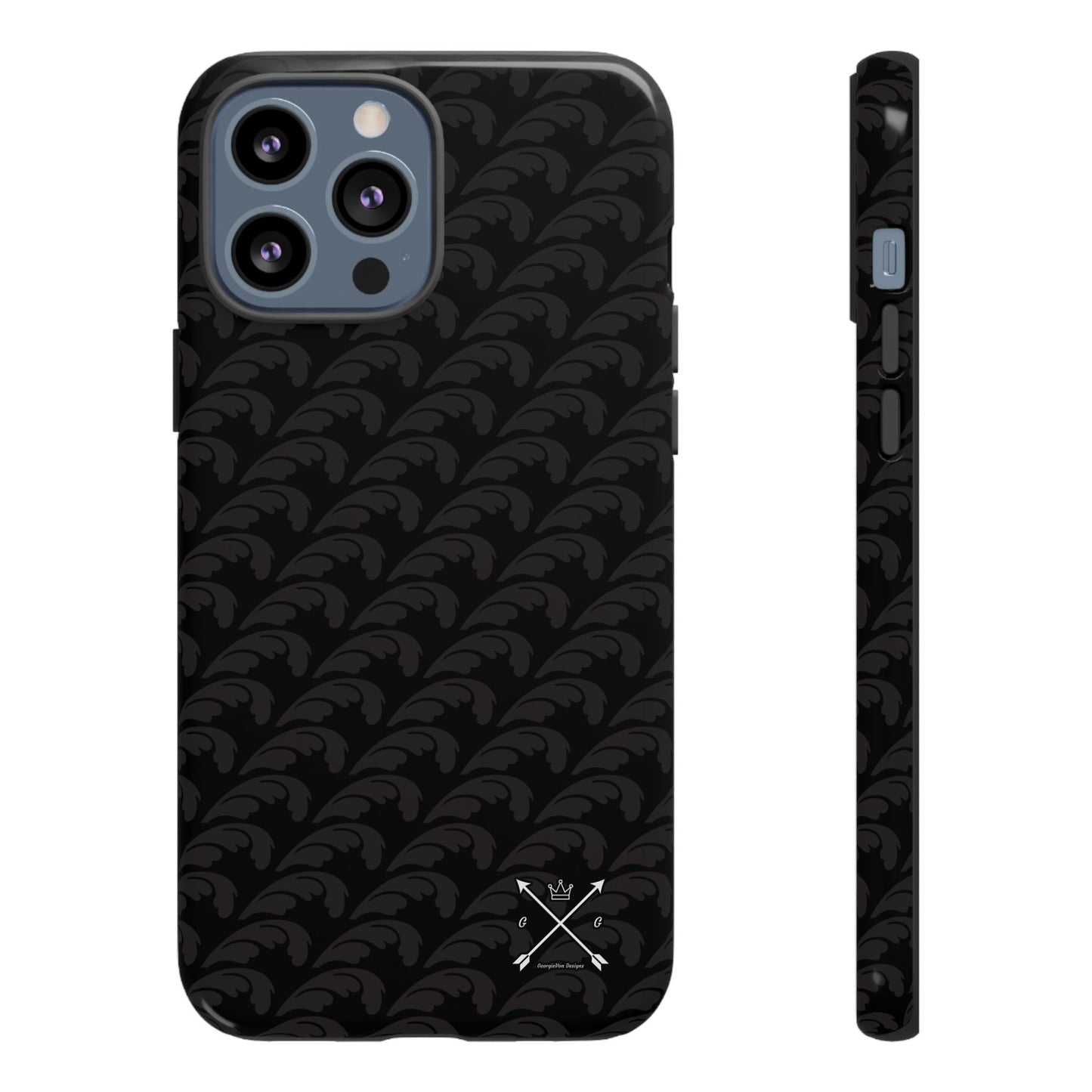 Beautiful Beloved One Flourish - Tough Phone Cases (black/black)