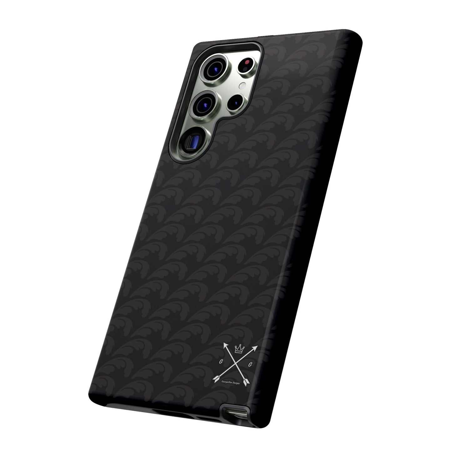 Beautiful Beloved One Flourish - Tough Phone Cases (black/black)