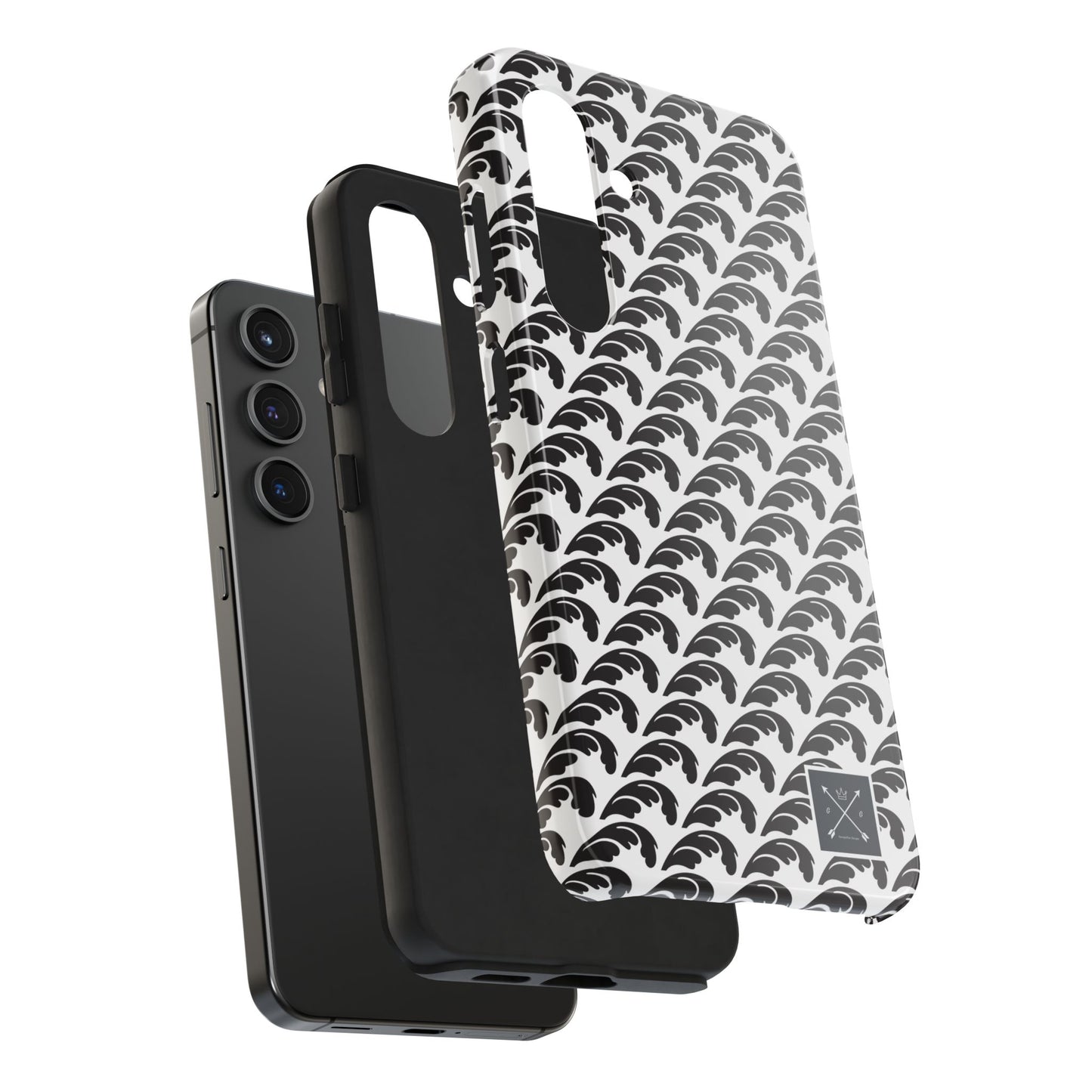 Beautiful Beloved One Flourish (black/white) - Tough Phone Cases