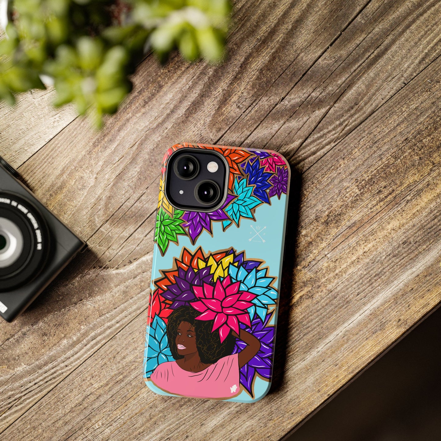 Beauty with Flowers - Tough Phone Cases