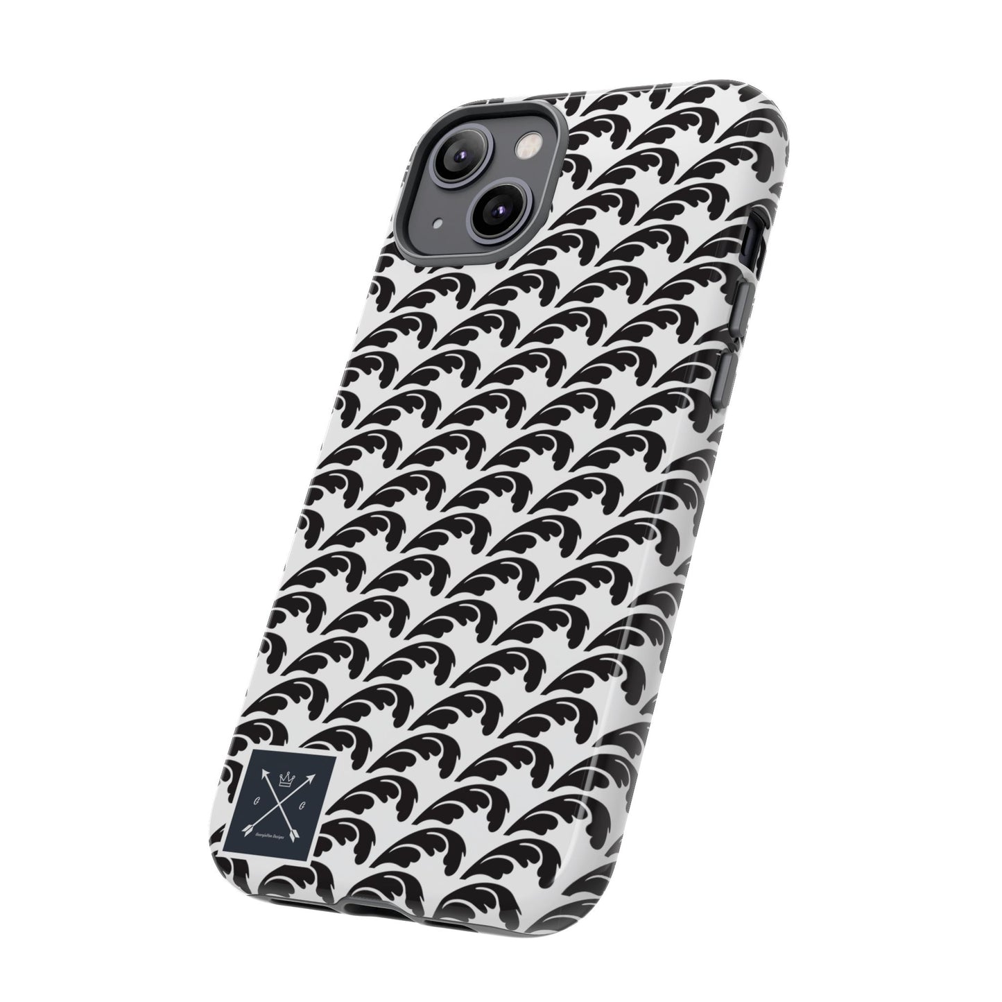 Beautiful Beloved One Flourish (black/white) - Tough Phone Cases
