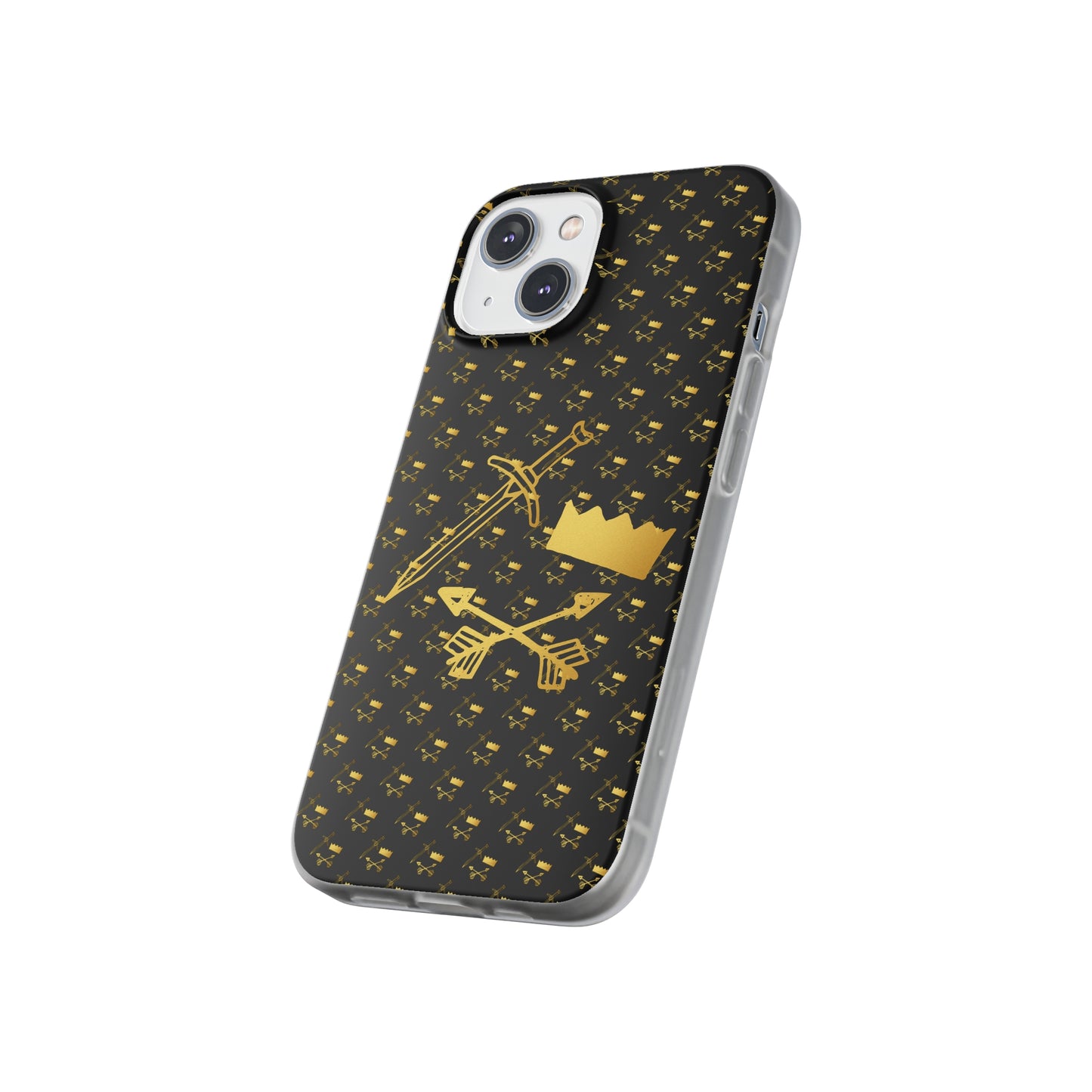 Gold and Bold Warrior - Flexi  Phone Cases