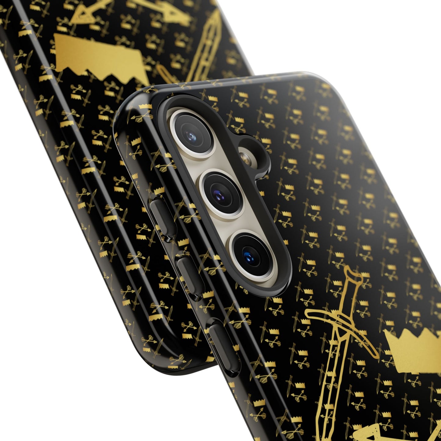 Gold and Bold Warrior - Tough Phone Cases