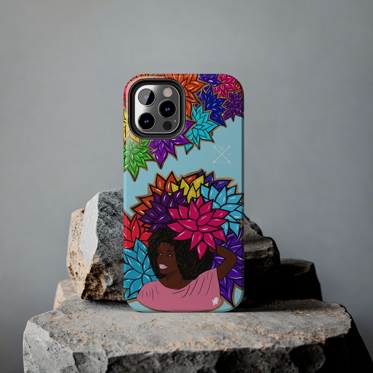 Beauty with Flowers - Tough Phone Cases
