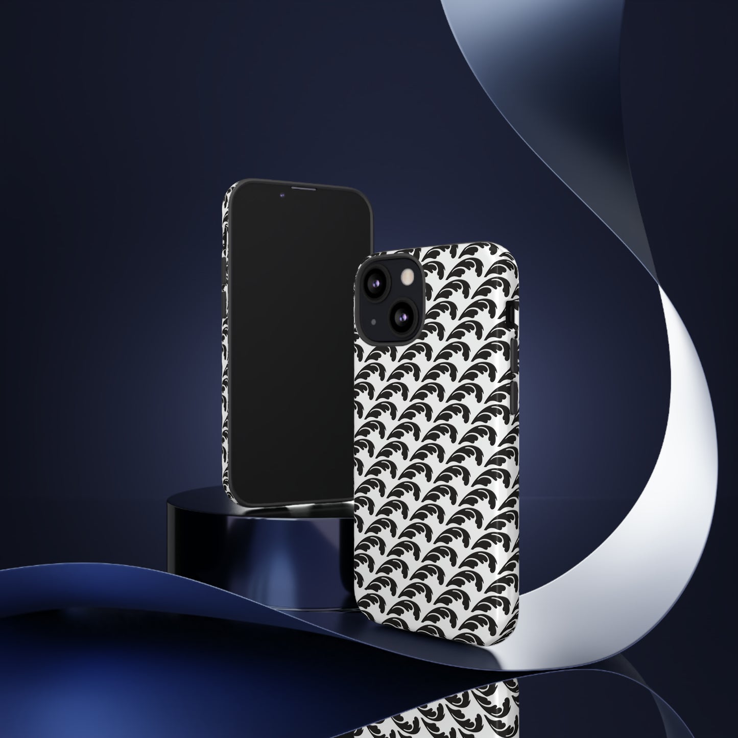 Beautiful Beloved One Flourish (black/white) - Tough Phone Cases
