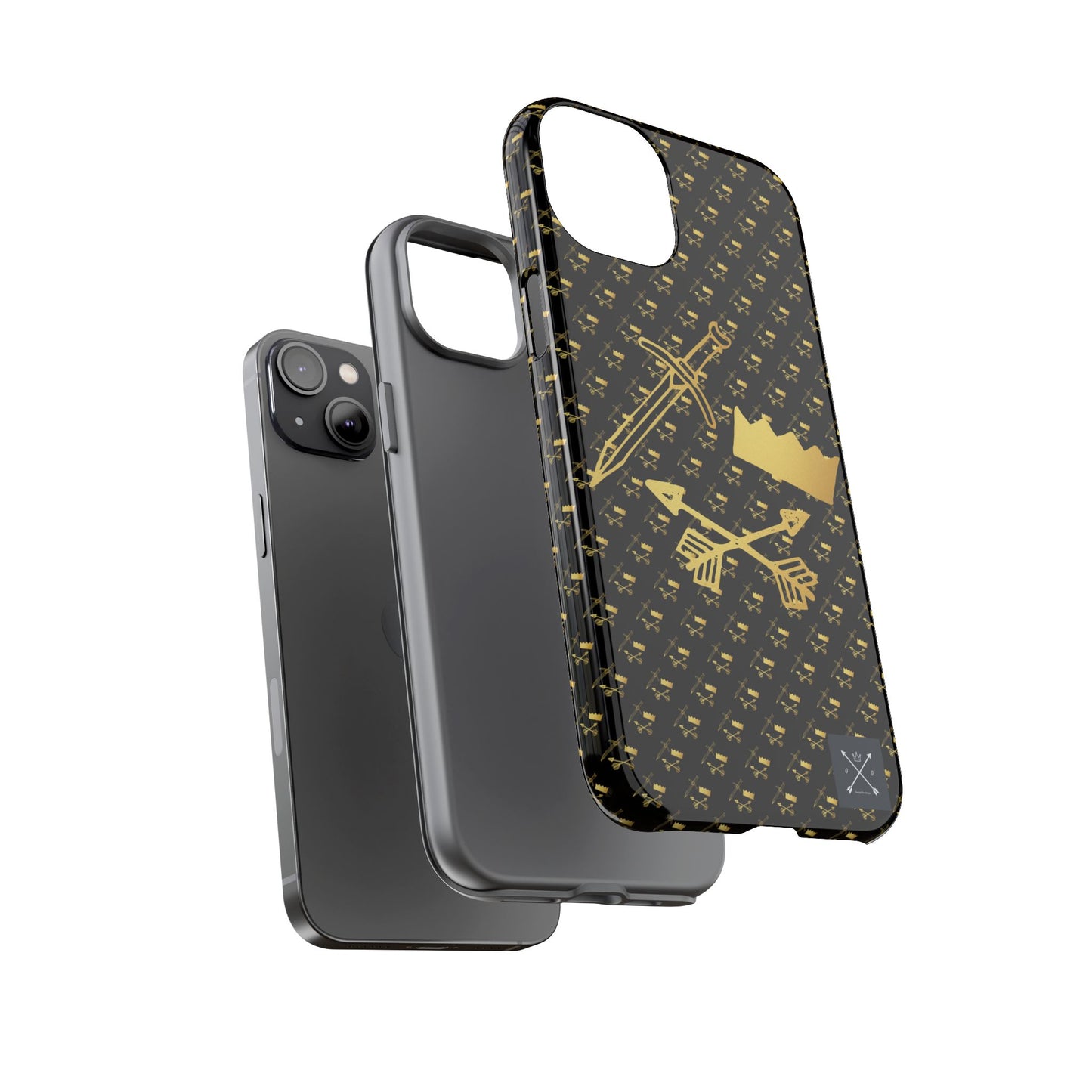 Gold and Bold Warrior - Tough Phone Cases