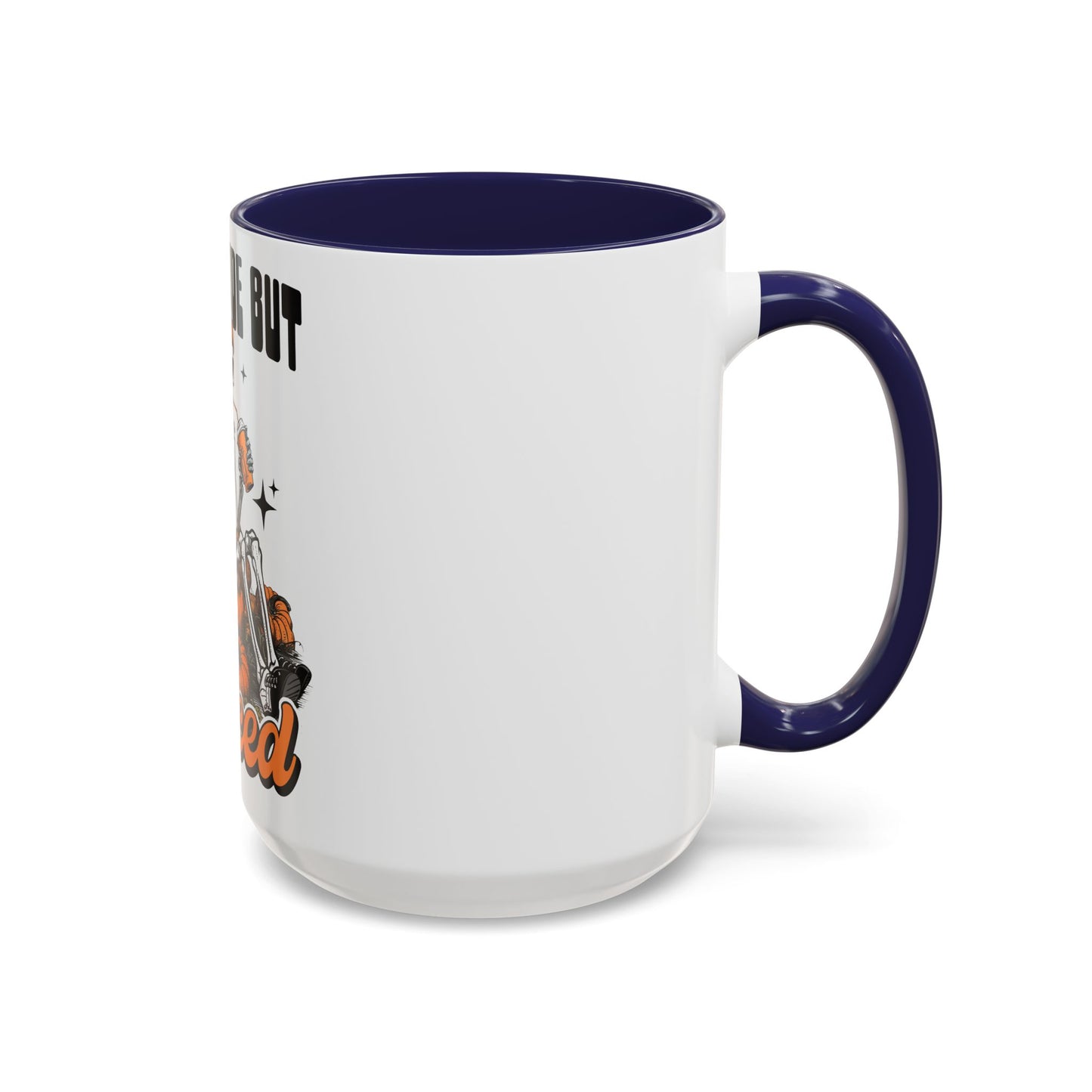 Dead Inside But Spiced - Accent Coffee Mug (11, 15oz)