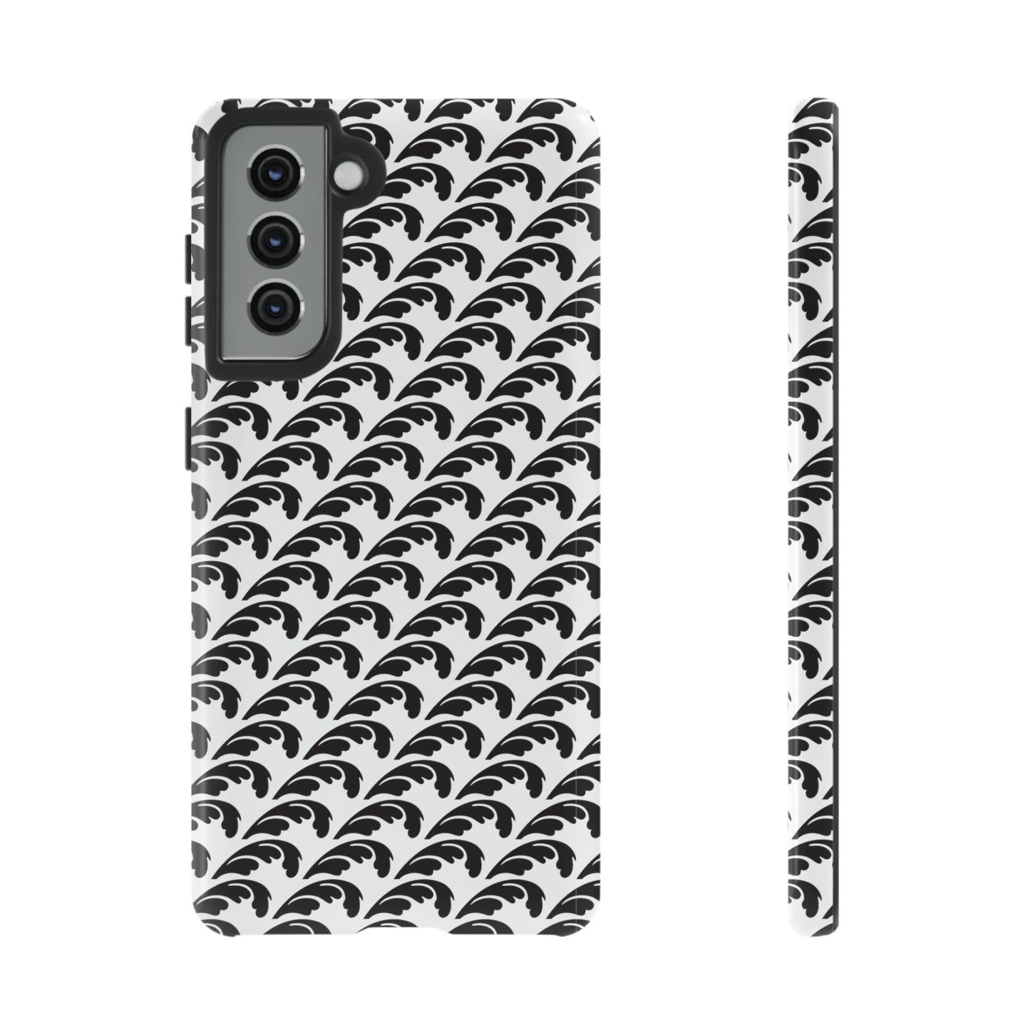 Beautiful Beloved One Flourish (black/white) - Tough Phone Cases