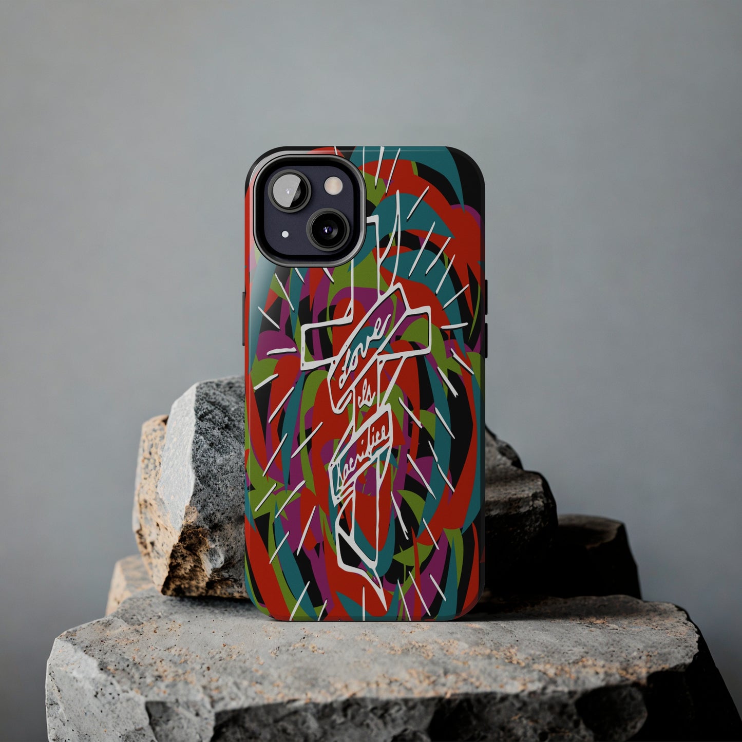 Love is Sacrifice - Tough Phone Cases