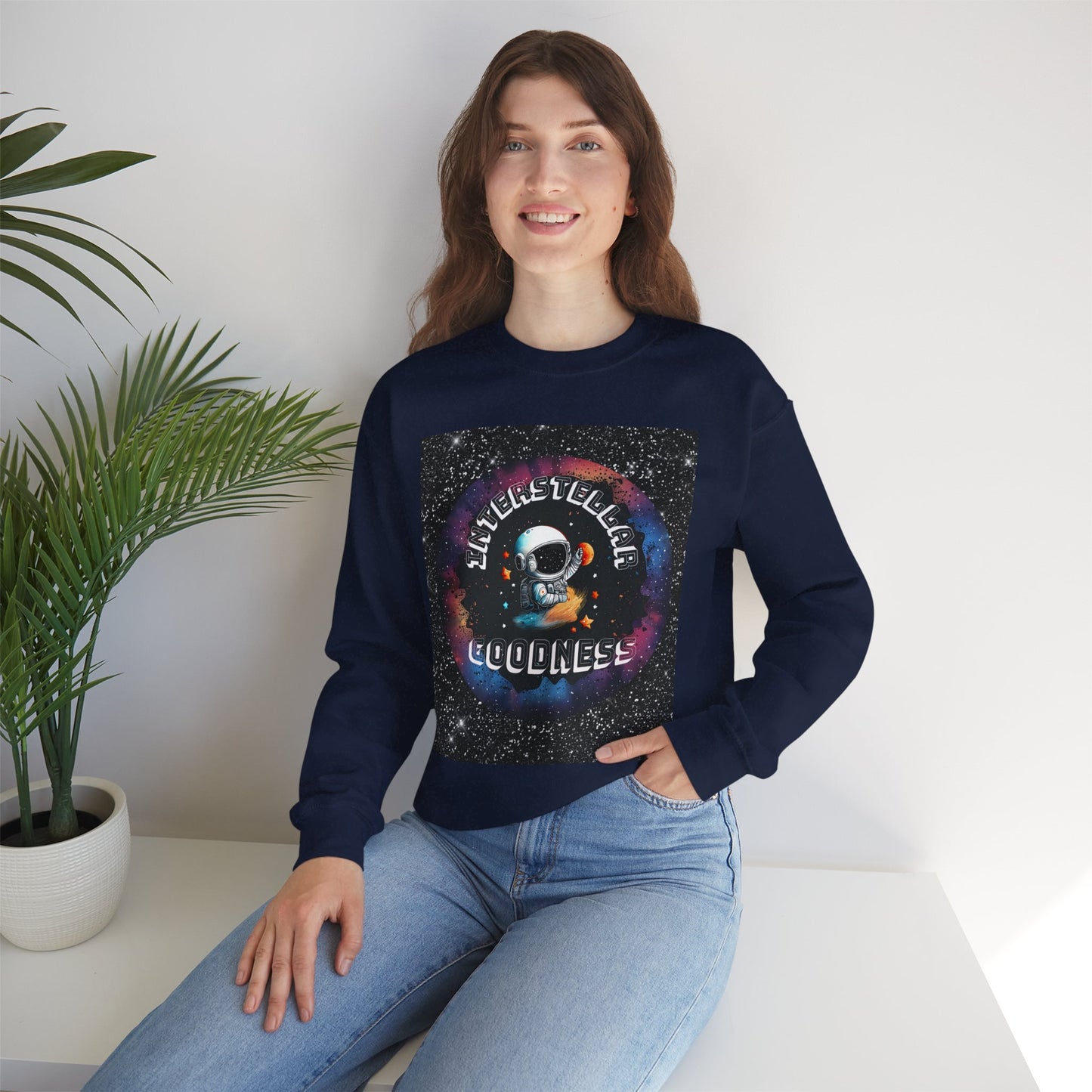 Interstellar Goodness - Unisex Crewneck Sweatshirt