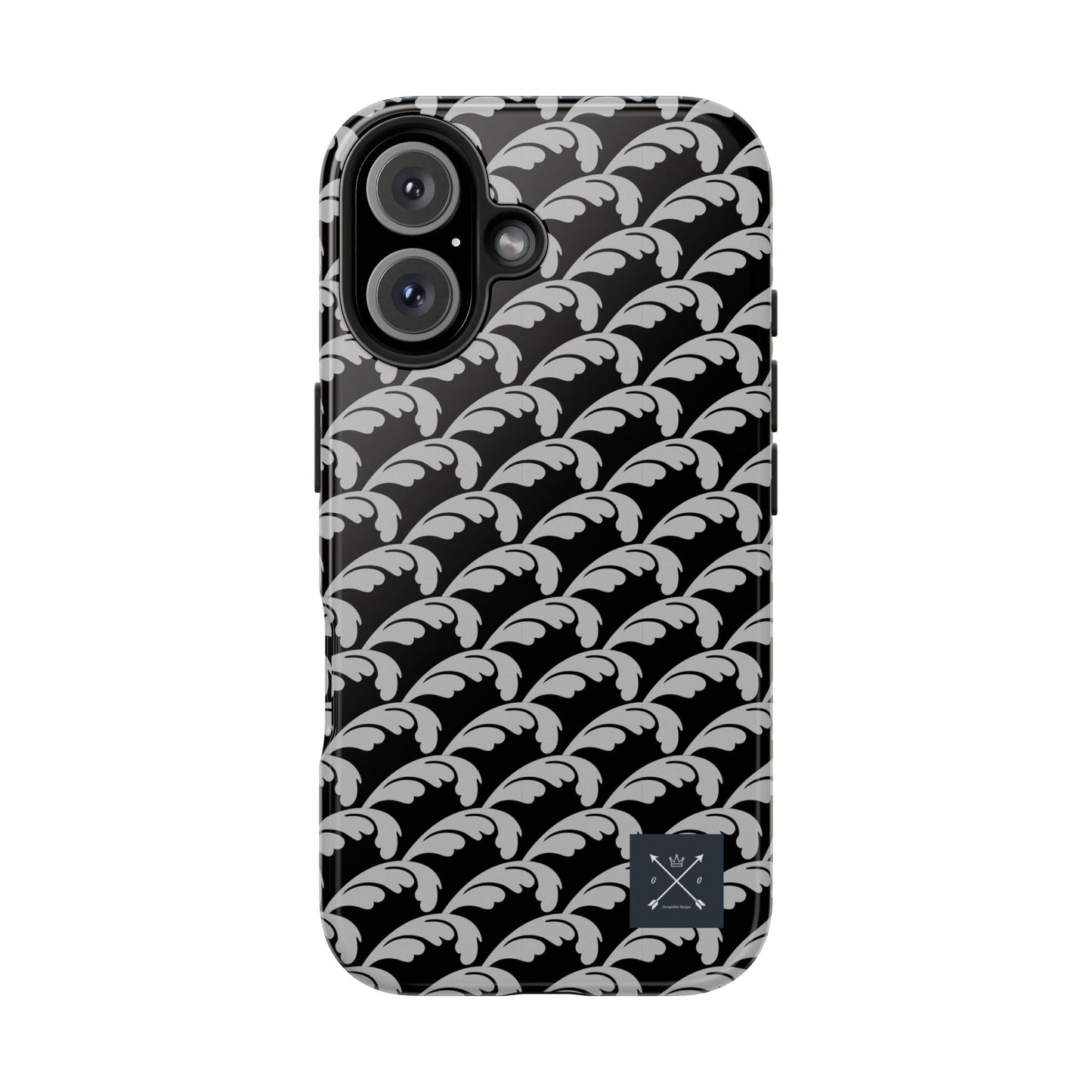 Beautiful Beloved One Flourish (silver/black) - Tough Phone Cases