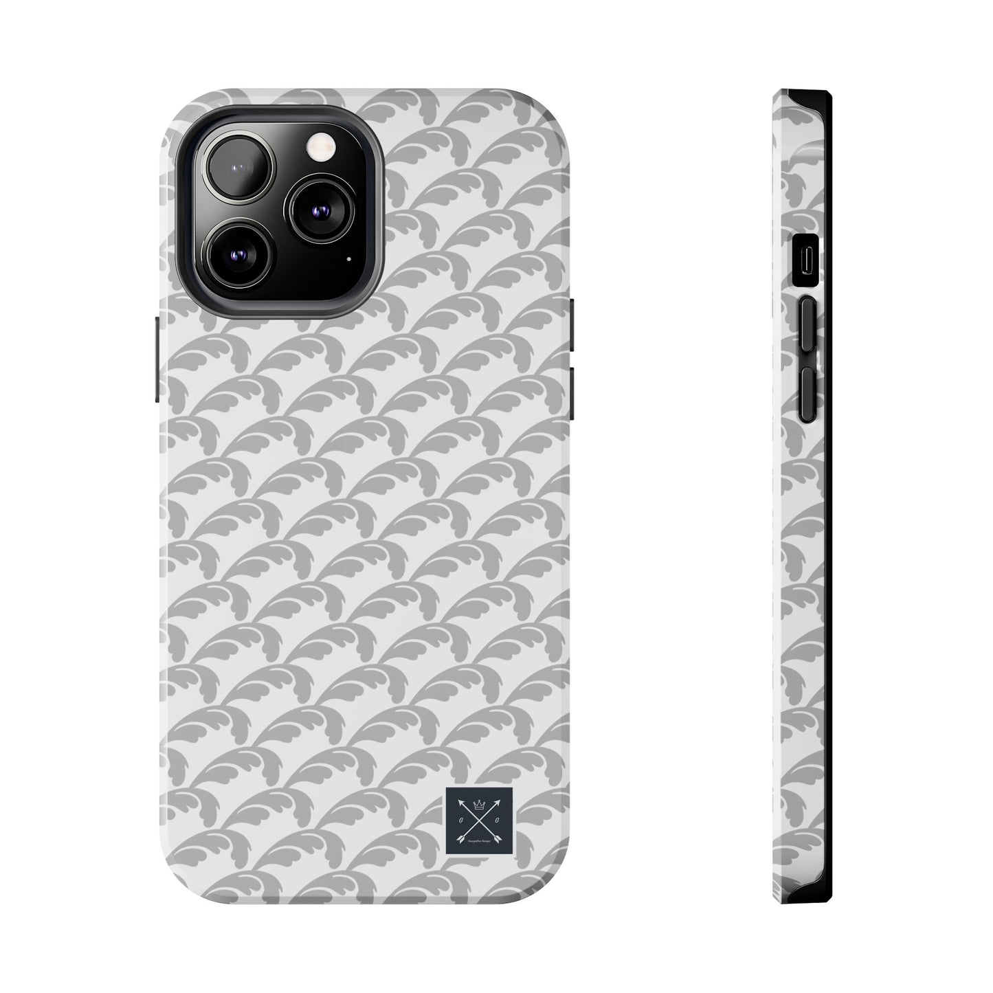 Beautiful Beloved Flourish (white/silver) - Tough Phone Cases