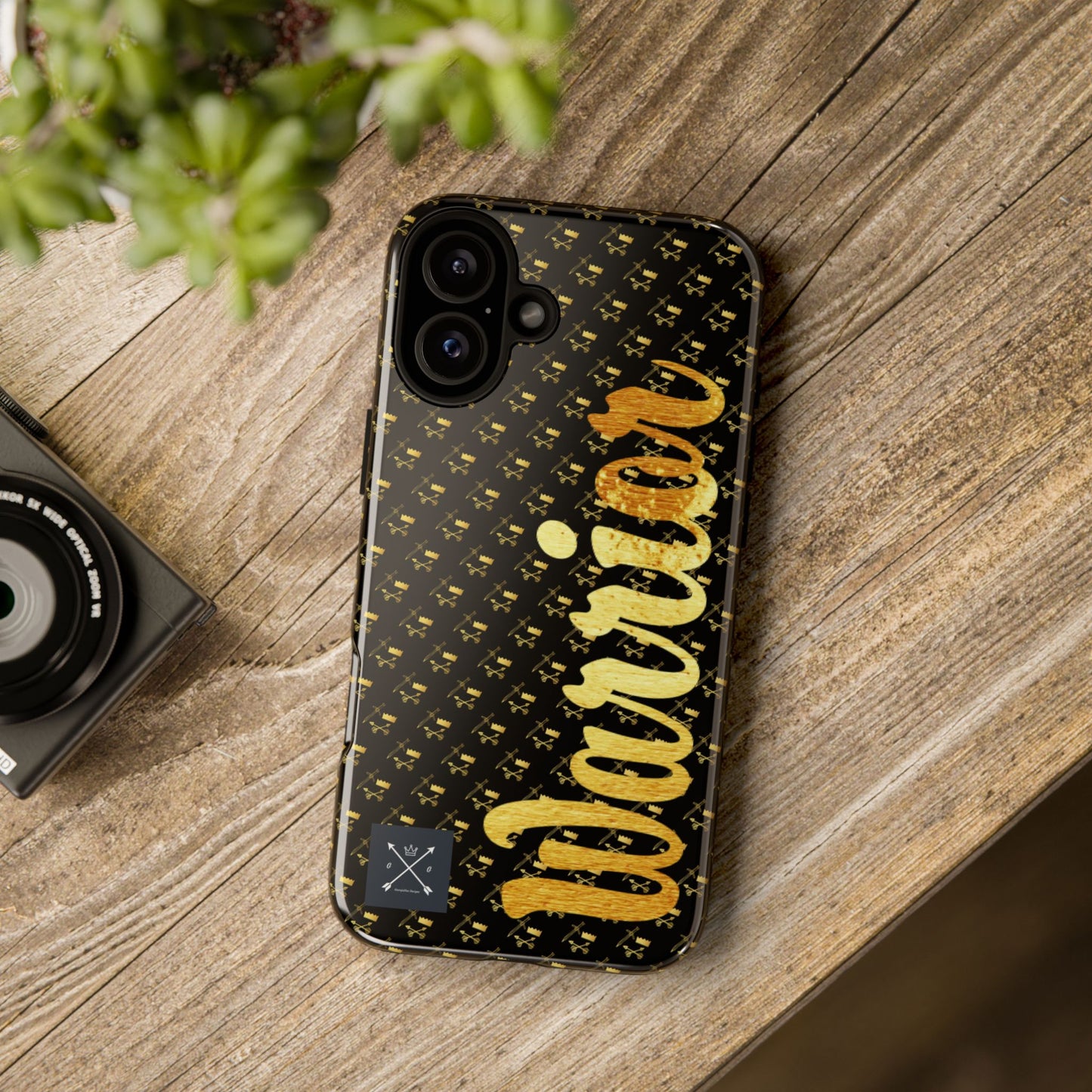 Gold and Bold Warrior - Tough Phone Cases
