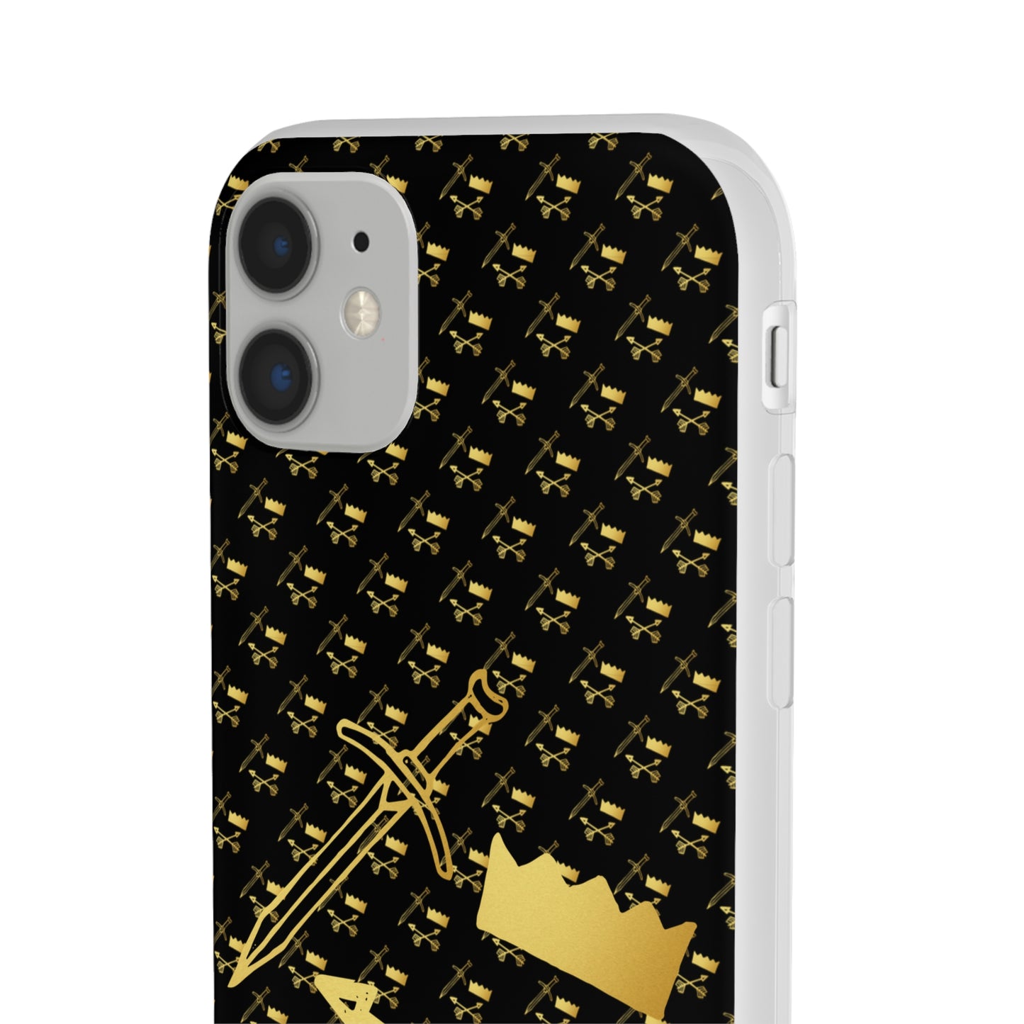 Gold and Bold Warrior - Flexi  Phone Cases