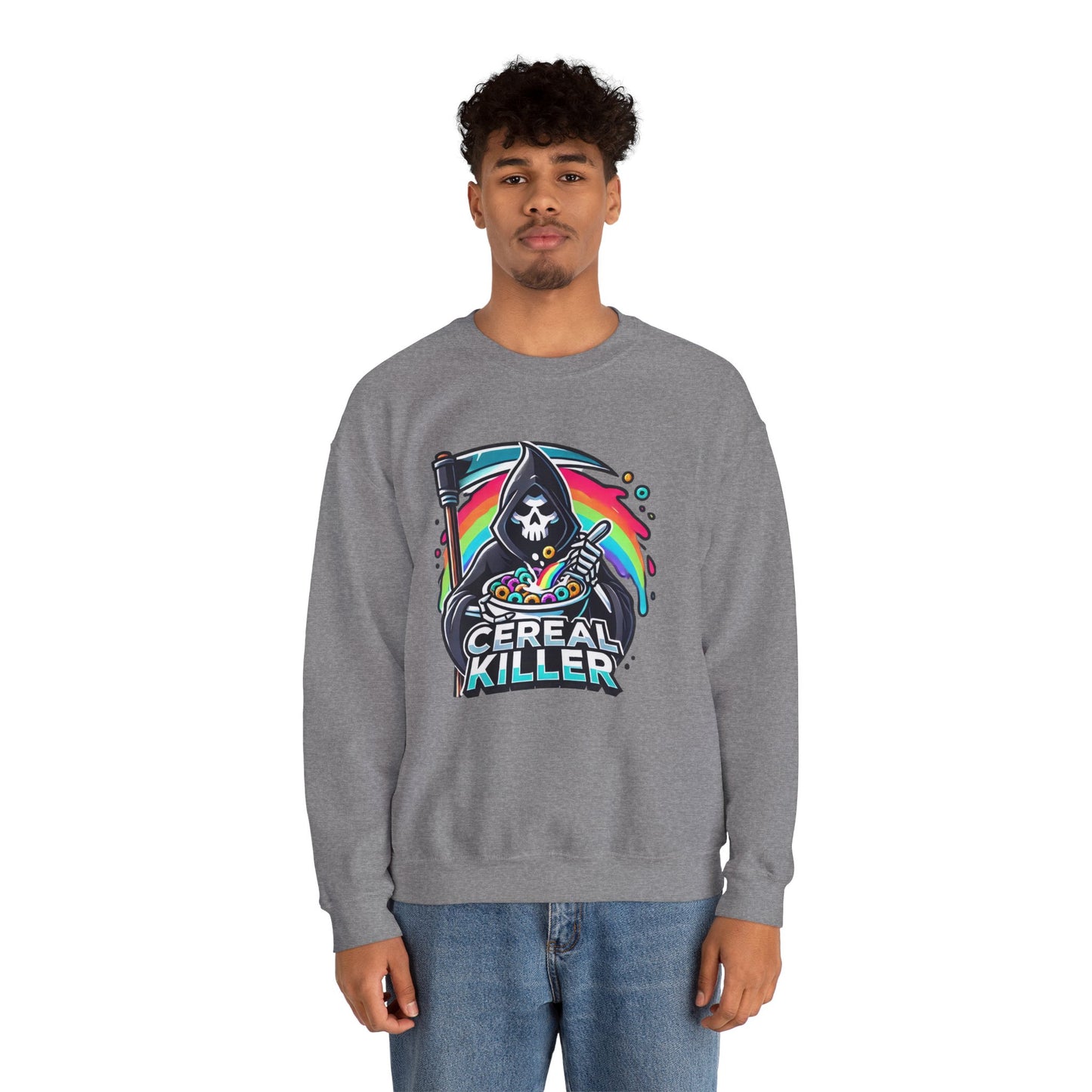 Cereal Killer Grim Design - Unisex Sweatshirt