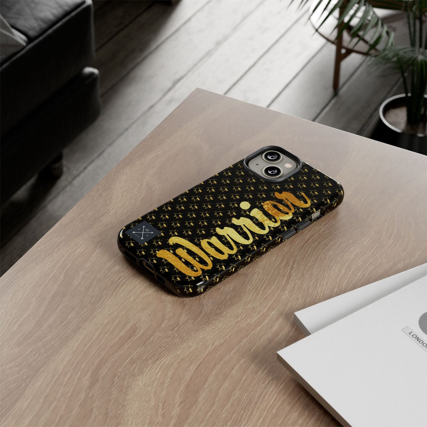 Gold and Bold Warrior - Tough Phone Cases