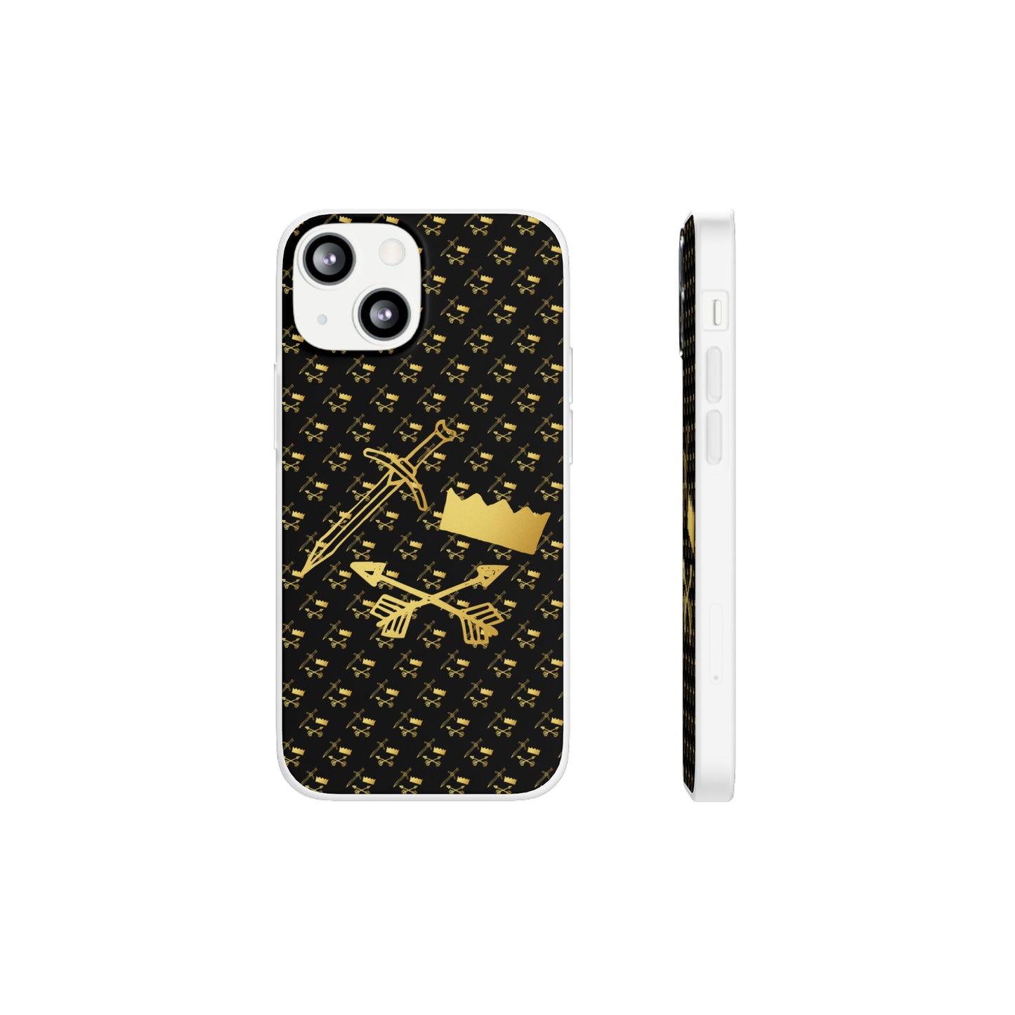 Gold and Bold Warrior - Flexi  Phone Cases