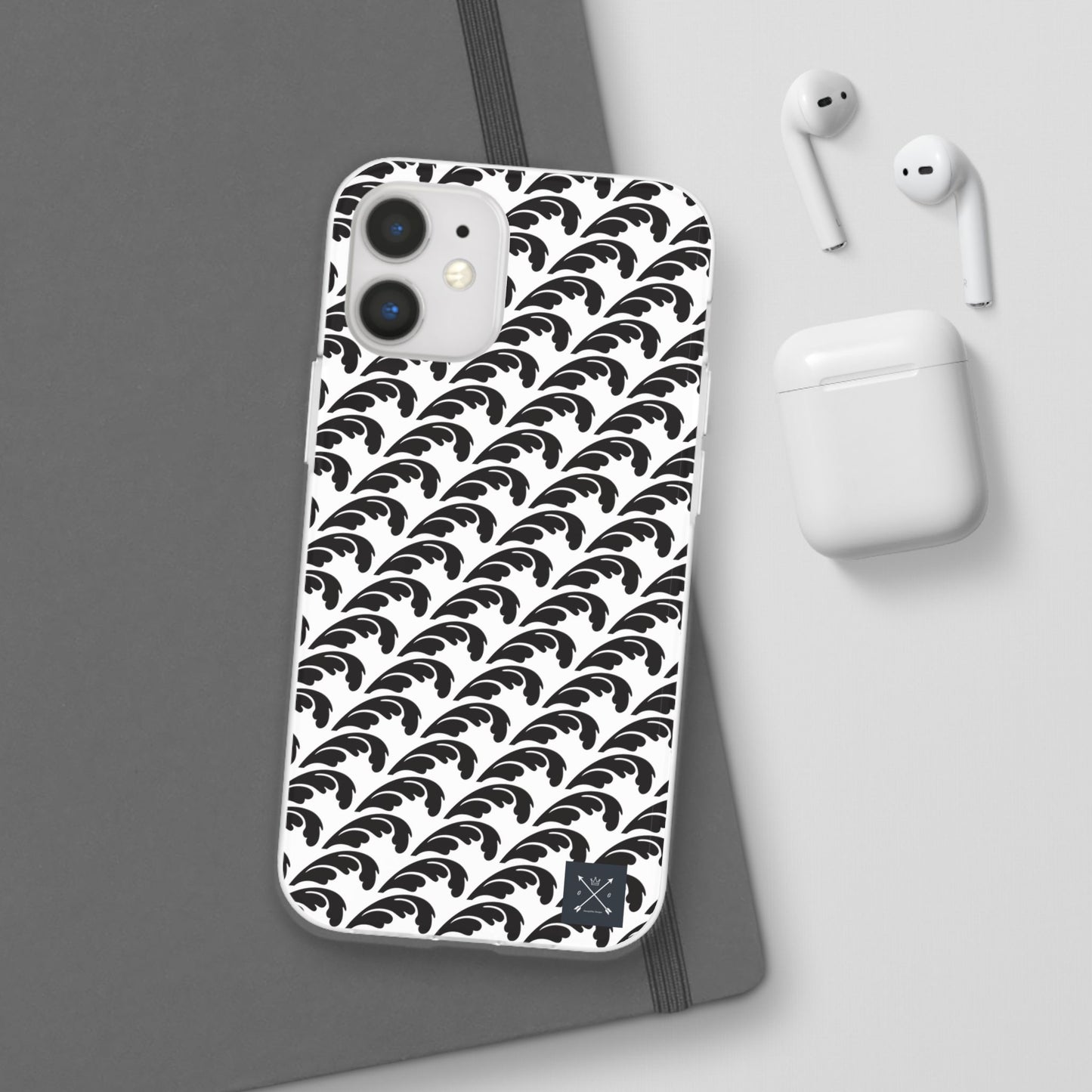 Beautiful Beloved Flourish (black/white) - Flexi Cases