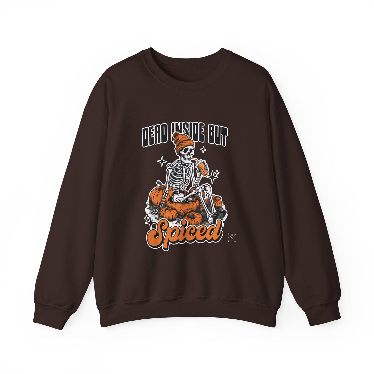 Dead Inside But Spiced - Unisex Heavy Blend™ Crewneck Sweatshirt