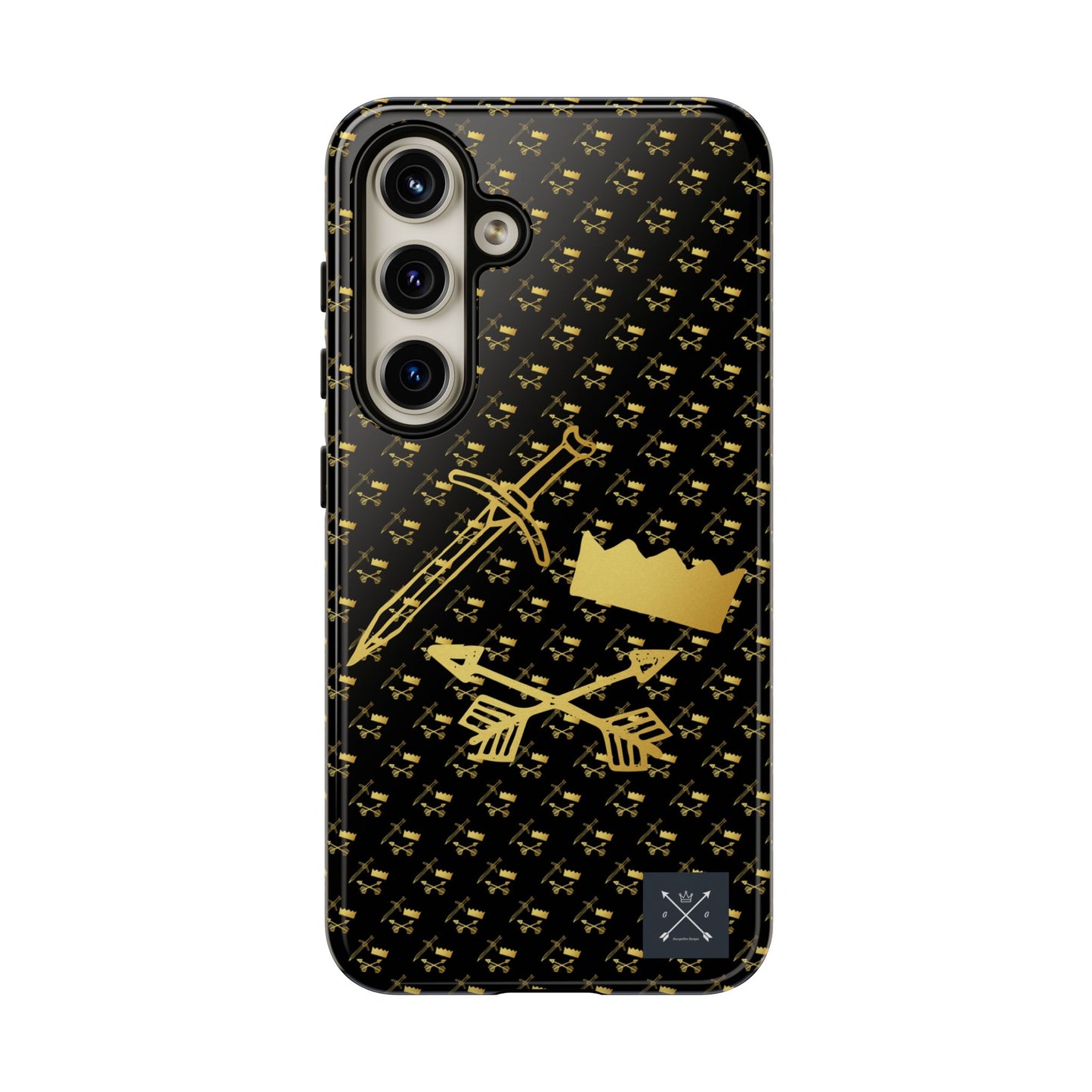 Gold and Bold Warrior - Tough Phone Cases