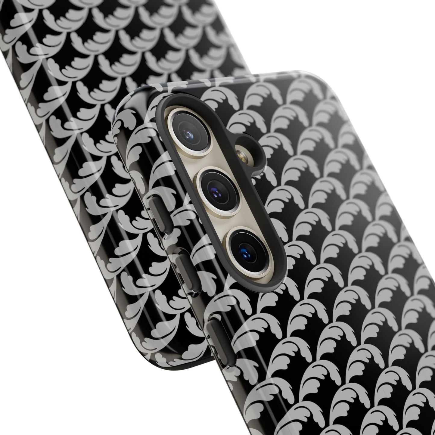 Beautiful Beloved One Flourish (black/silver) - Tough Phone Cases