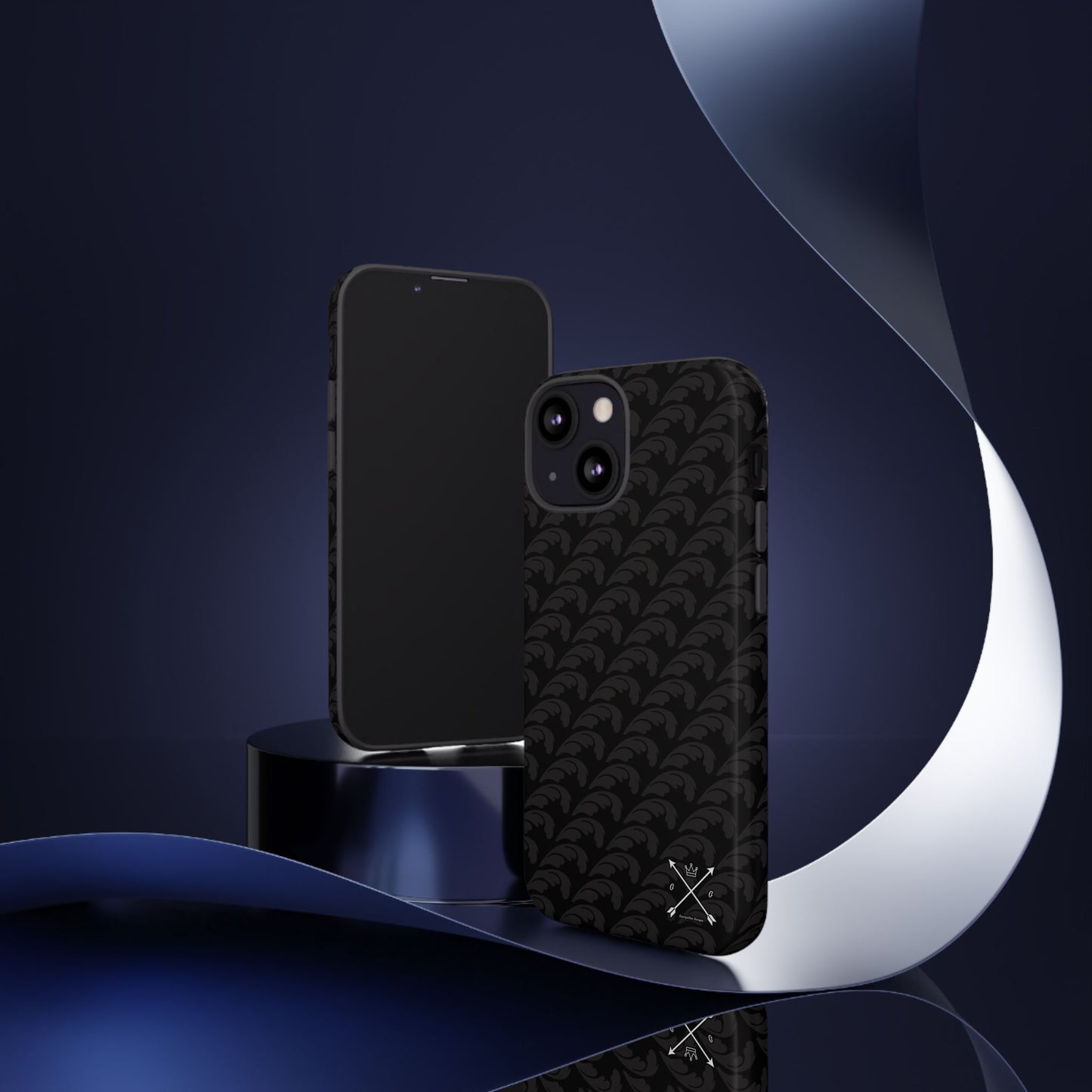 Beautiful Beloved One Flourish - Tough Phone Cases (black/black)