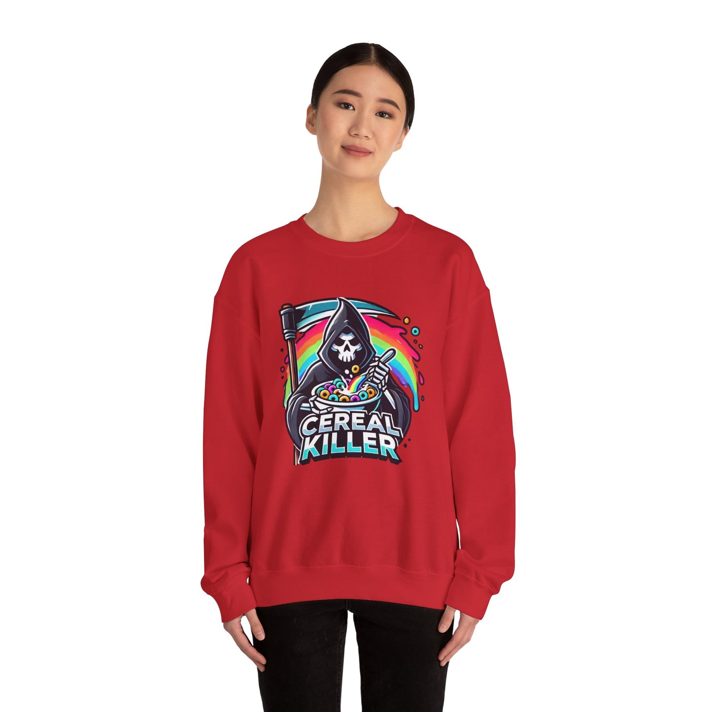 Cereal Killer Grim Design - Unisex Sweatshirt