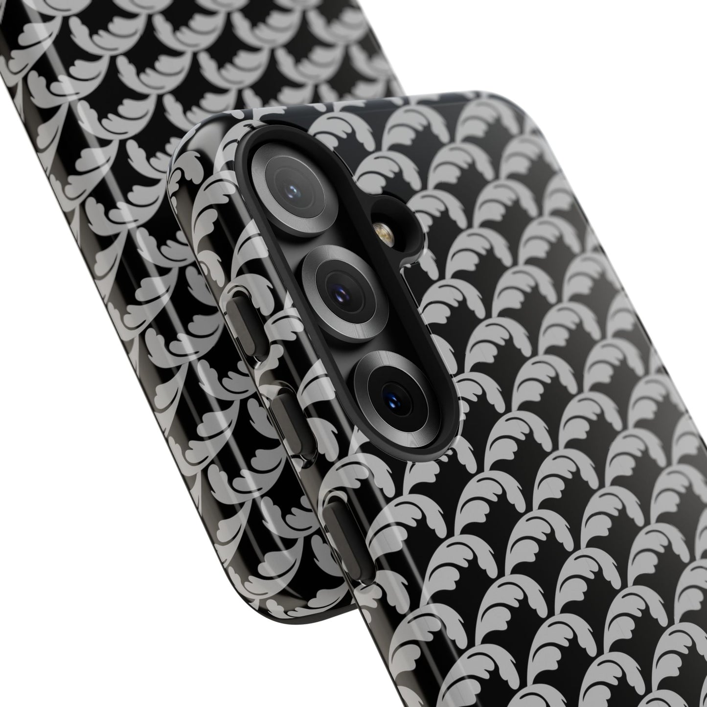 Beautiful Beloved One Flourish (black/silver) - Tough Phone Cases