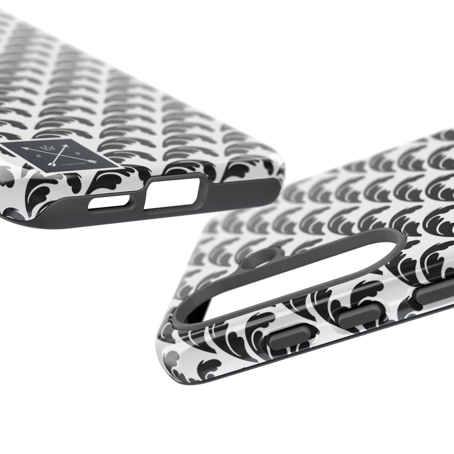 Beautiful Beloved One Flourish (black/white) - Tough Phone Cases