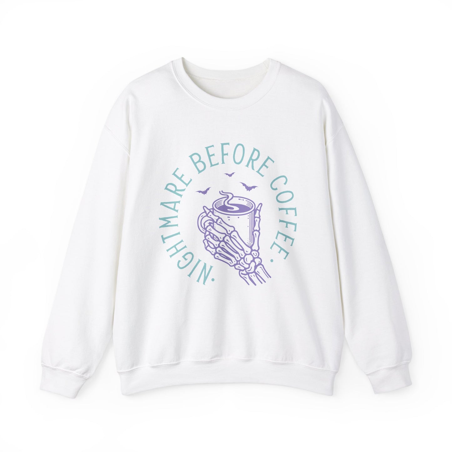Nightmare Before Coffee - Unisex Heavy Blend™ Crewneck Sweatshirt