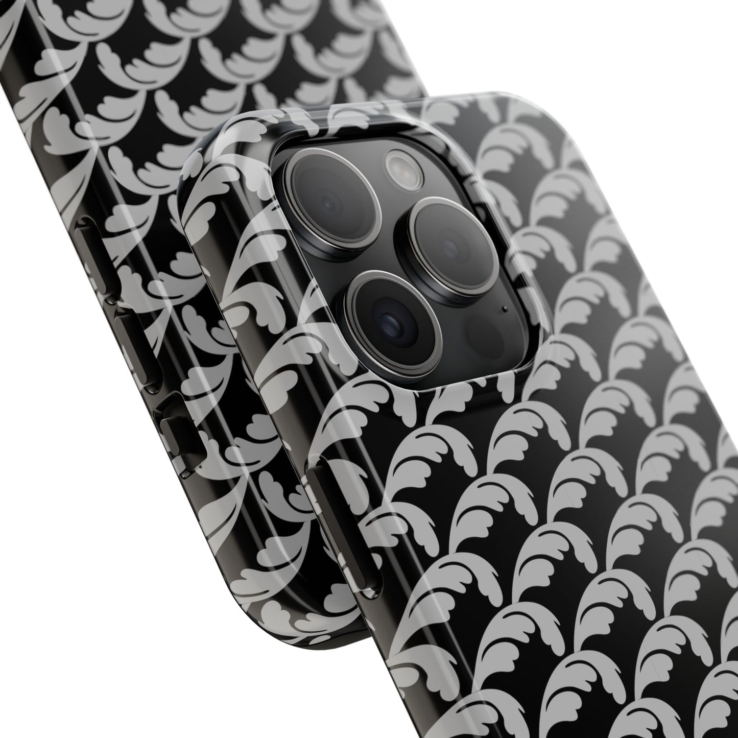 Beautiful Beloved One Flourish (silver/black) - Tough Phone Cases