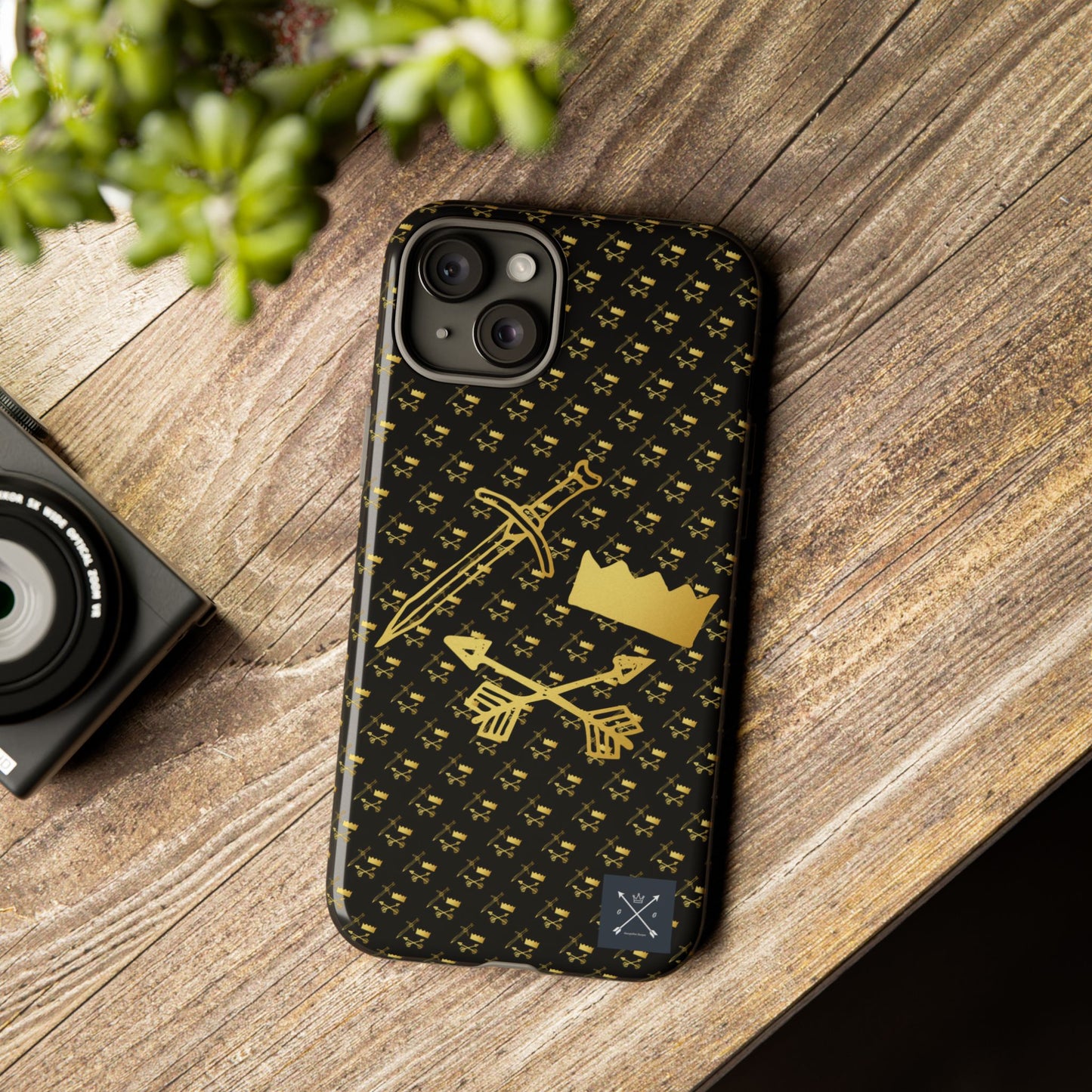 Gold and Bold Warrior - Tough Phone Cases