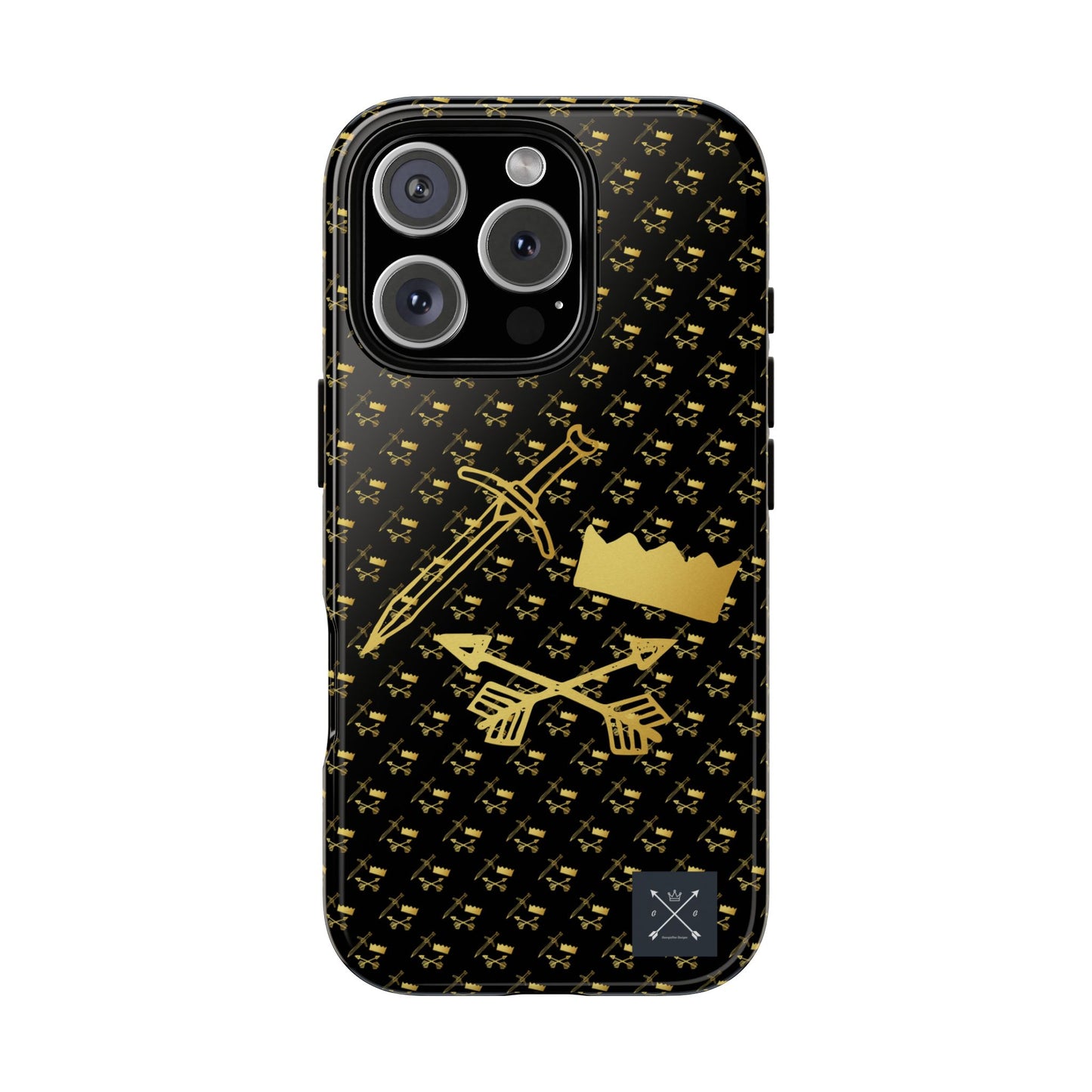 Gold and Bold Warrior - Tough Phone Cases
