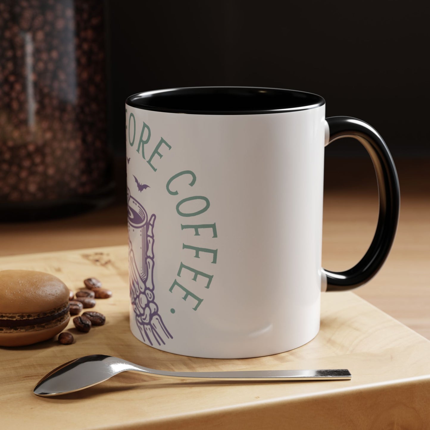 Nightmare Before Coffee - Accent Coffee Mug (11, 15oz)