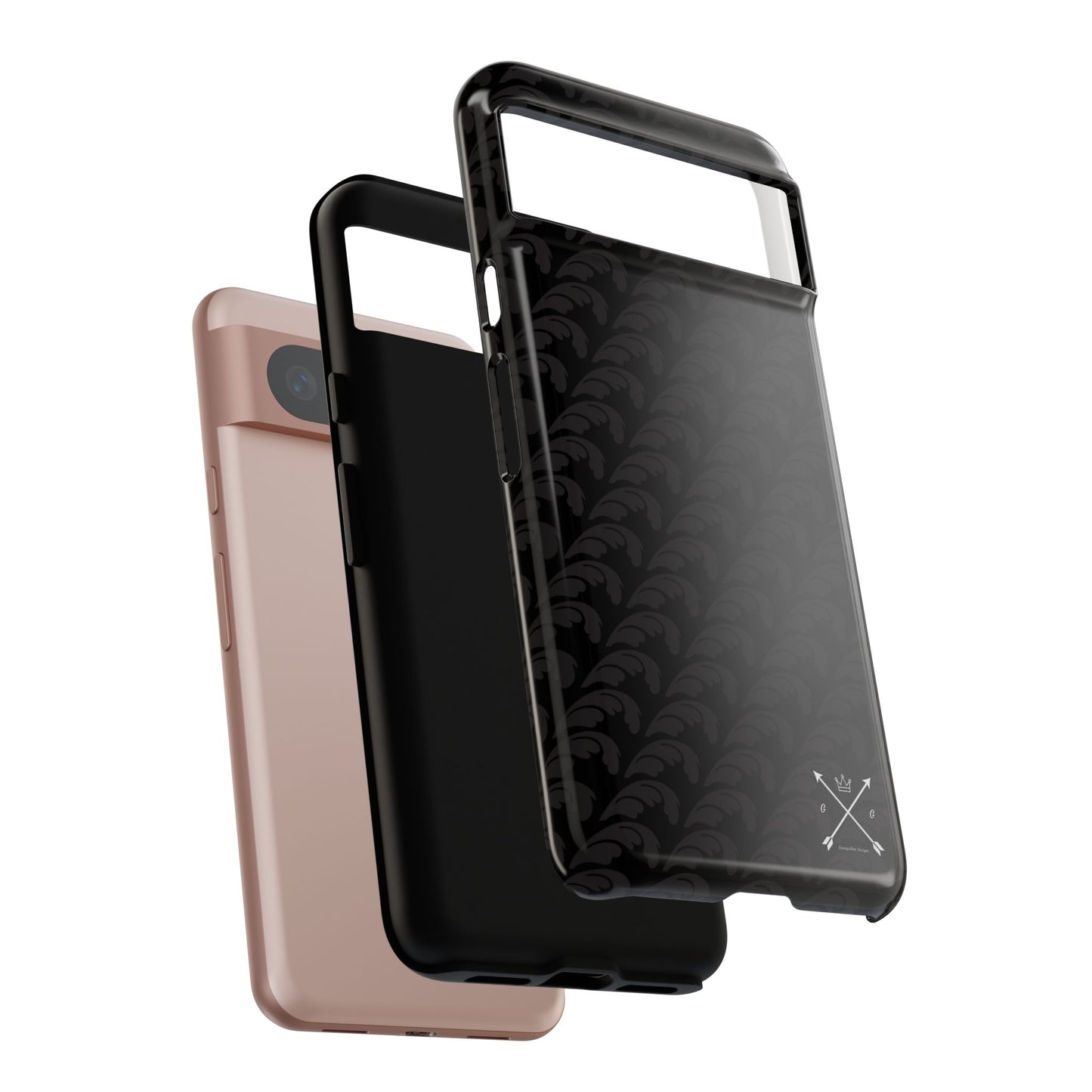 Beautiful Beloved One Flourish - Tough Phone Cases (black/black)