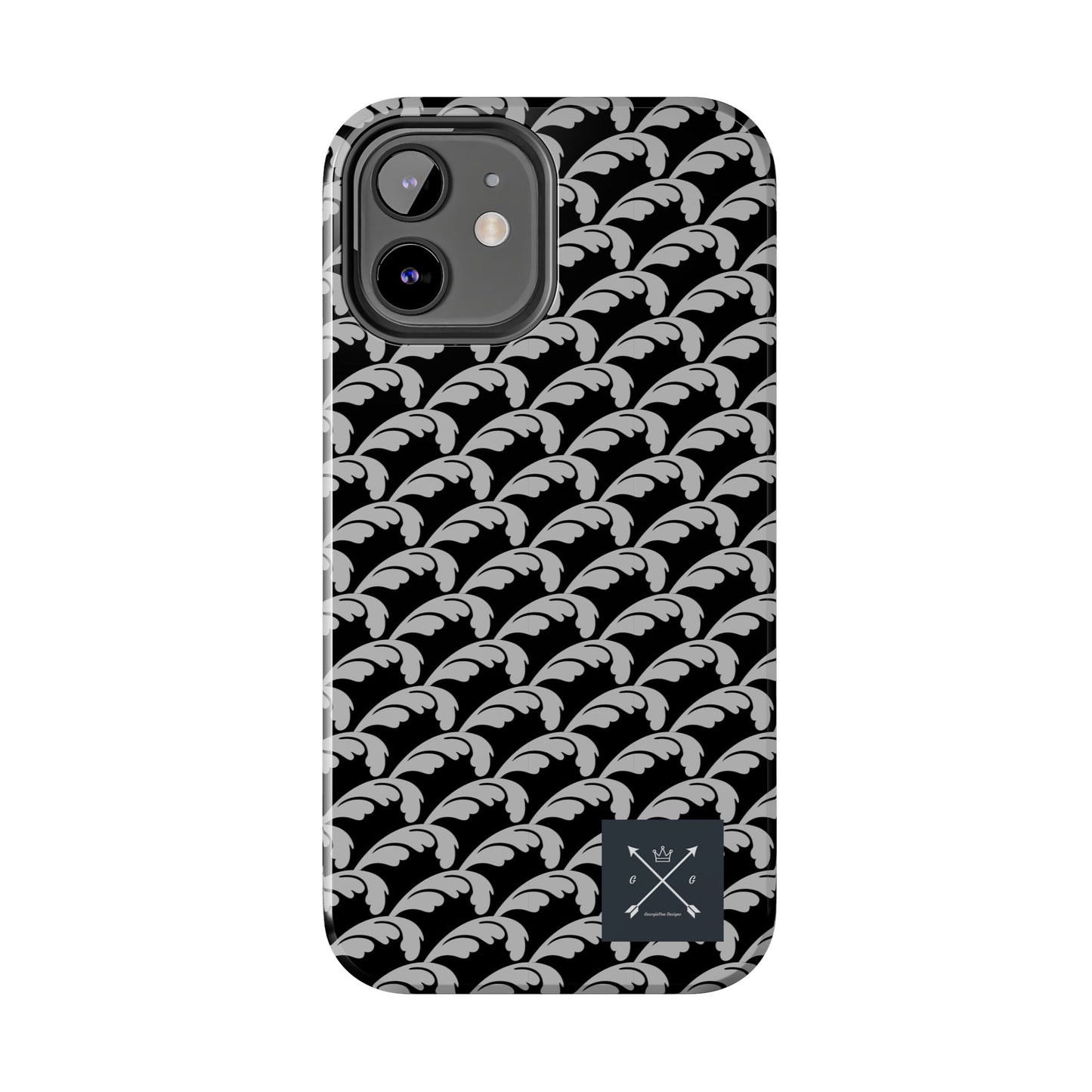 Beautiful Beloved One Flourish (silver/black) - Tough Phone Cases