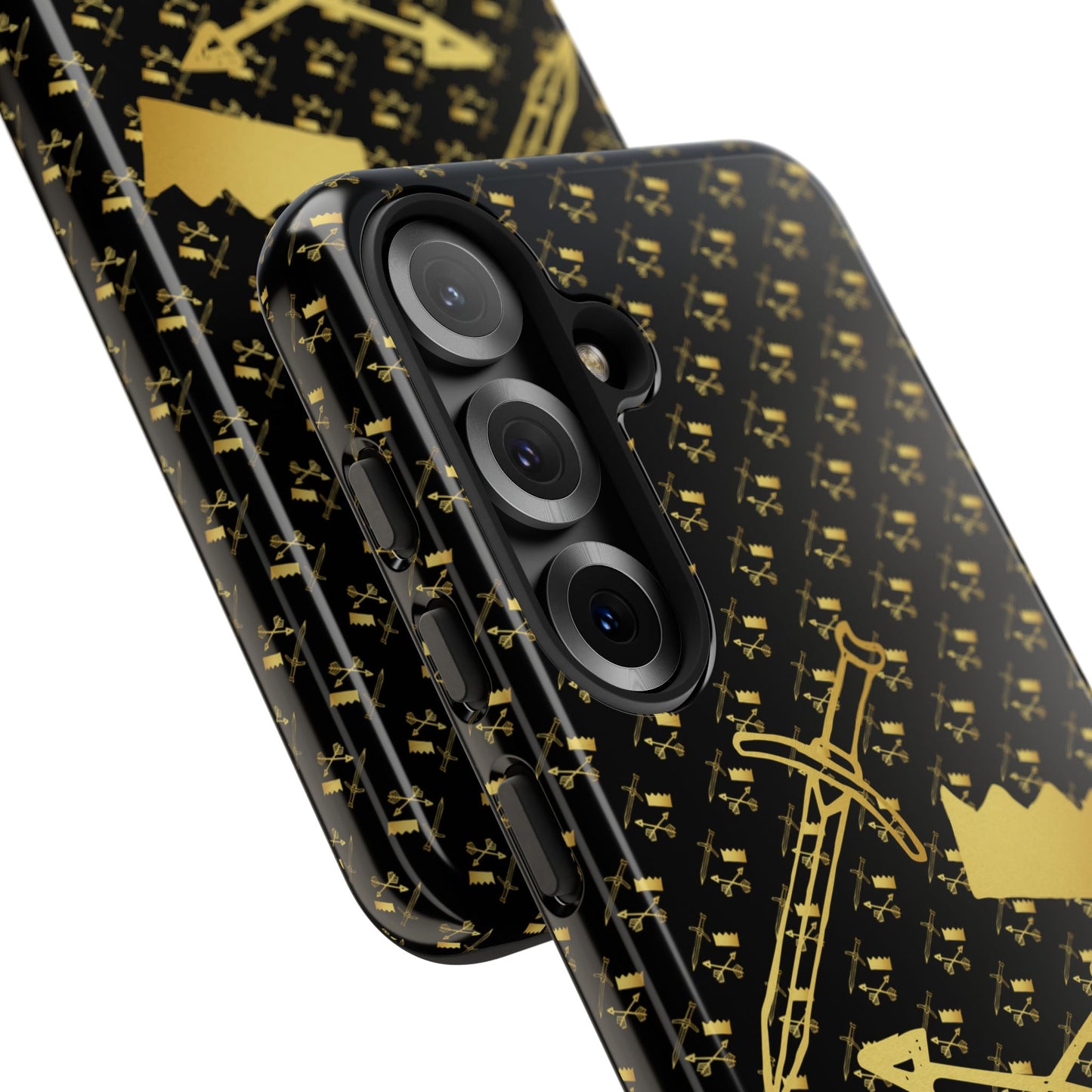 Gold and Bold Warrior - Tough Phone Cases