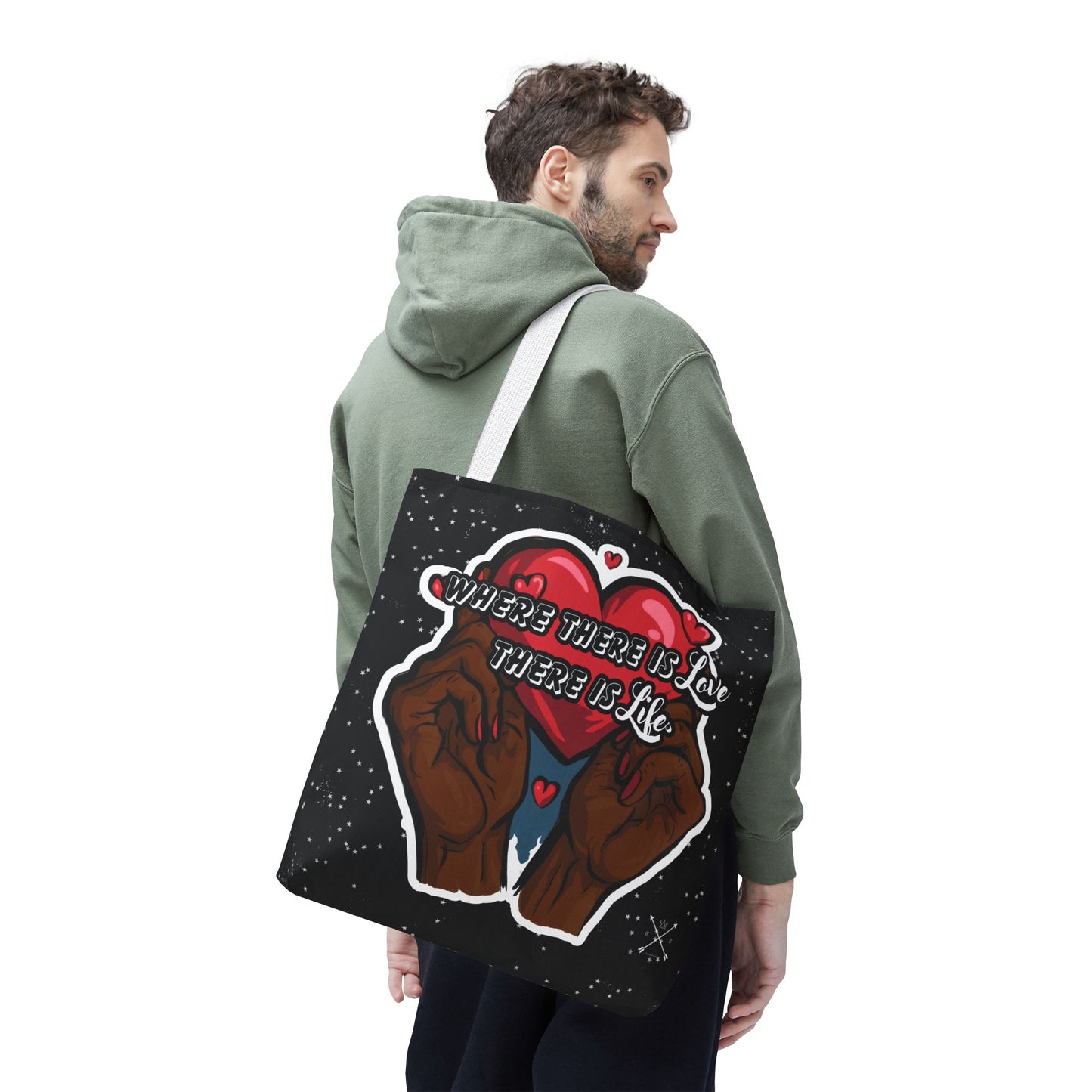 "Love & Life" Quote - Tote Bag