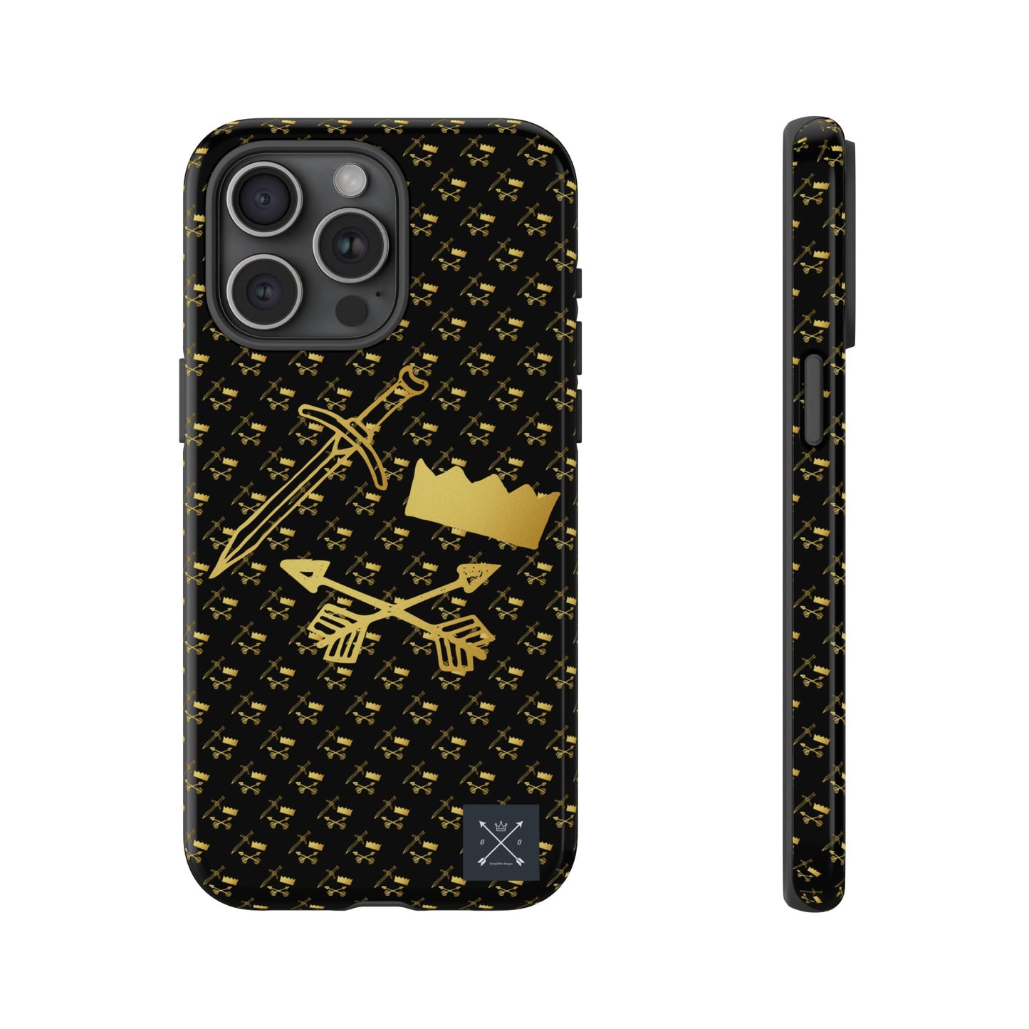 Gold and Bold Warrior - Tough Phone Cases