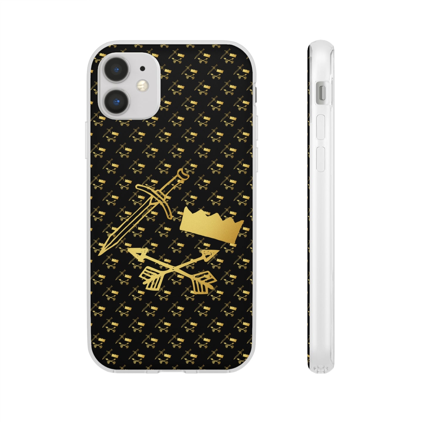 Gold and Bold Warrior - Flexi  Phone Cases