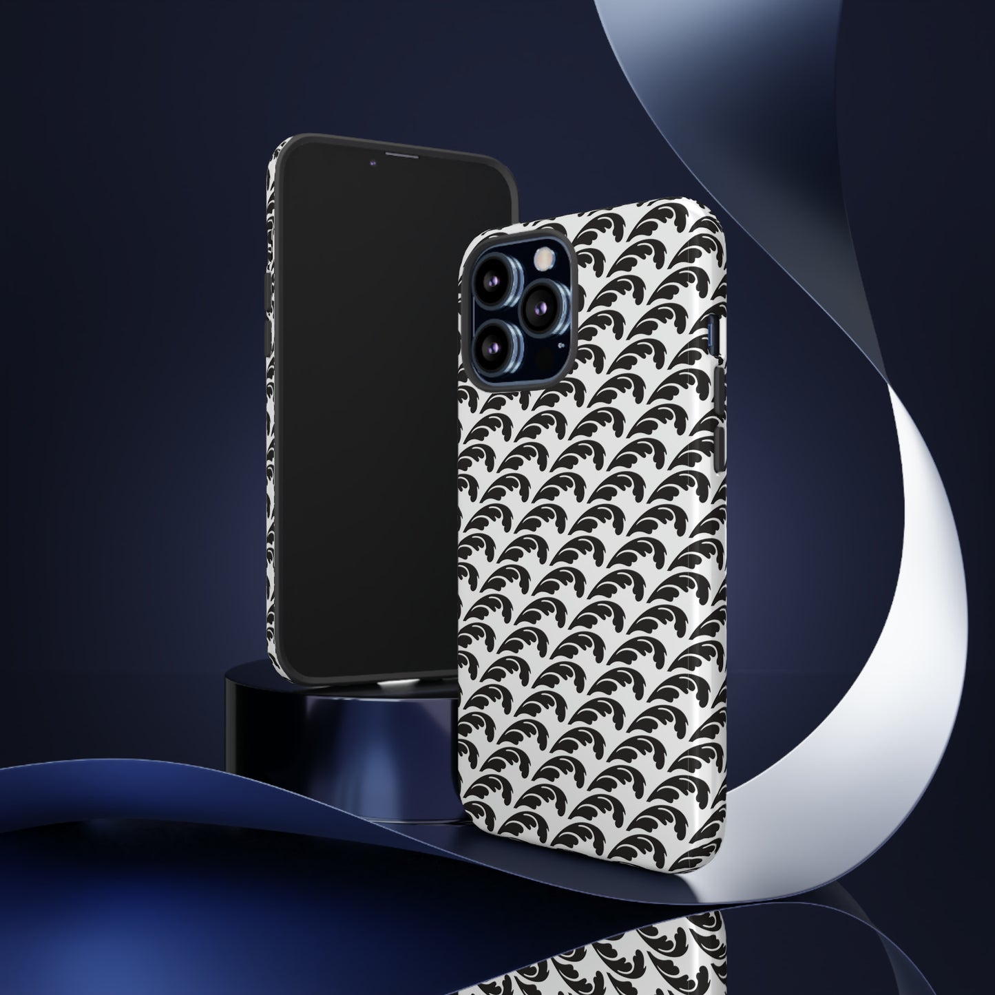 Beautiful Beloved One Flourish (black/white) - Tough Phone Cases