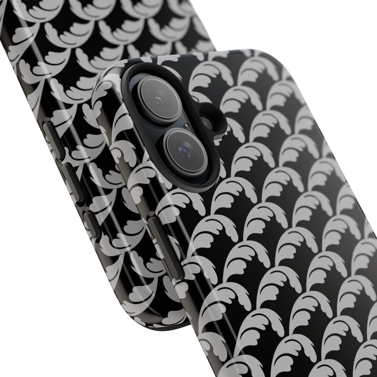 Beautiful Beloved One Flourish (silver/black) - Tough Phone Cases