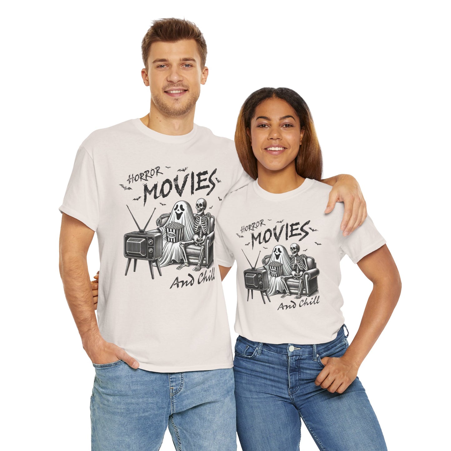 Horror Movies and Chill - Unisex Tee