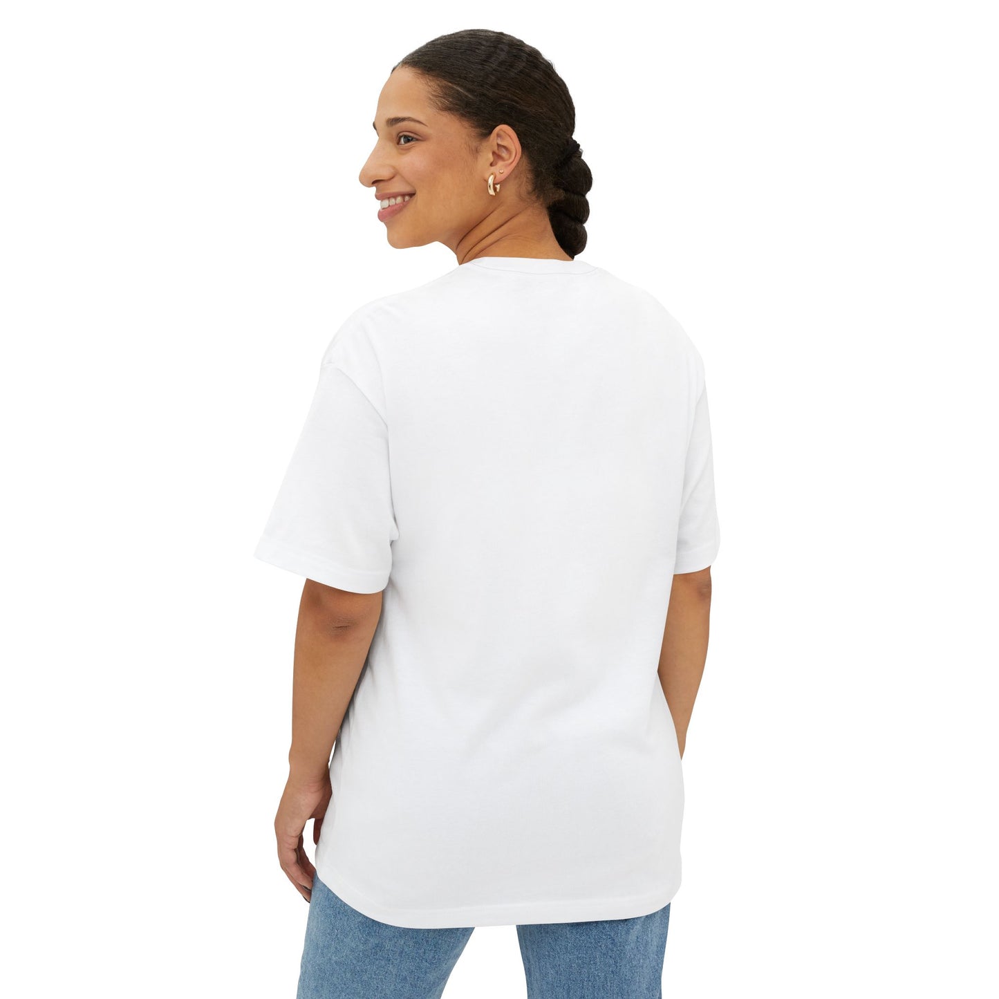 "Love & Life" Quote - Boxy Unisex Oversized T-Shirt